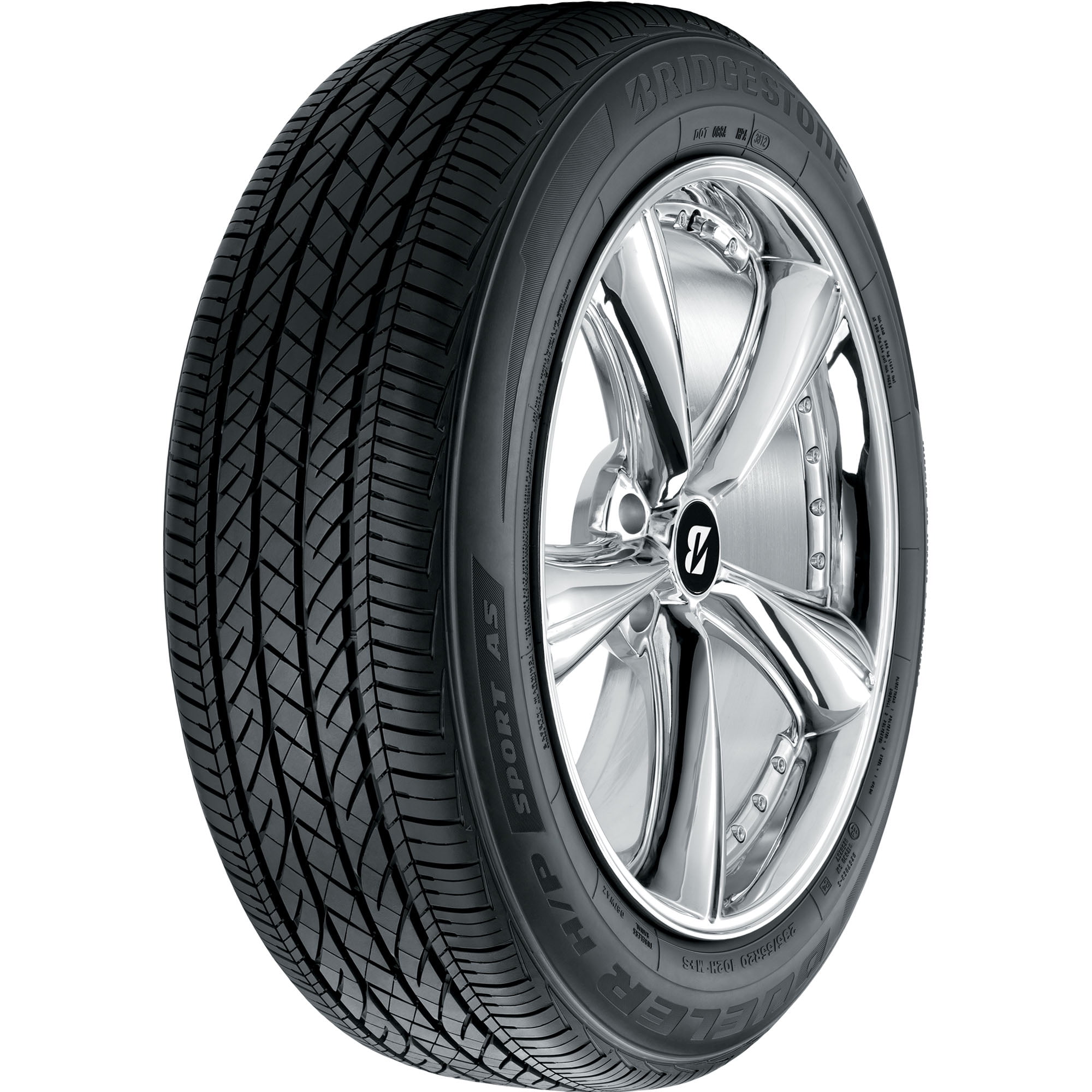 Bridgestone Dueler H/P Sport AS All Season 225/65R17 102T Passenger Tire