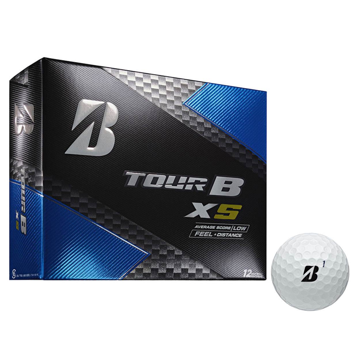Bridgestone Golf Tour B XS Golf Balls, 12 Pack, White