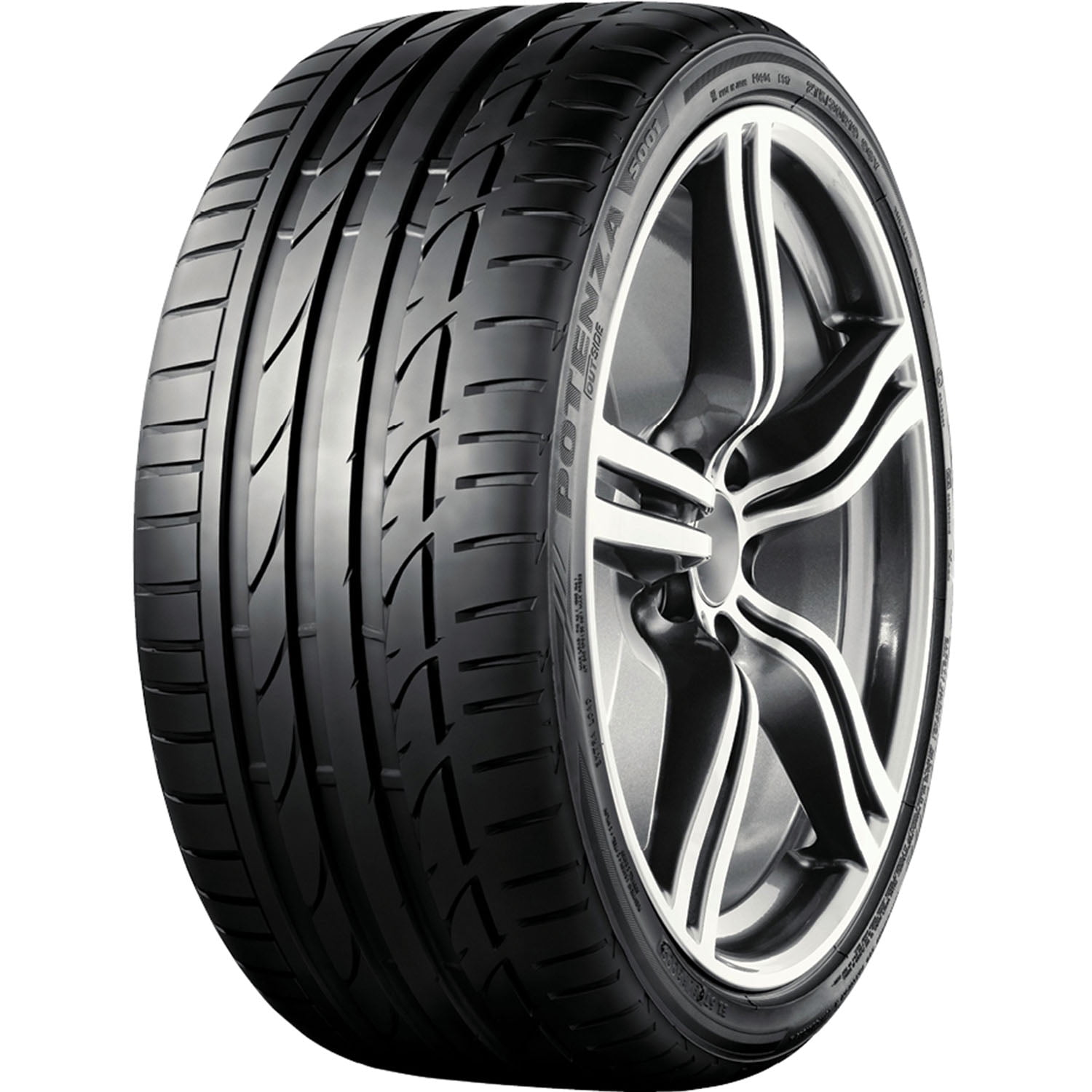 Bridgestone Potenza S001 RFT UHP Summer 225/40R18 88Y Passenger Tire