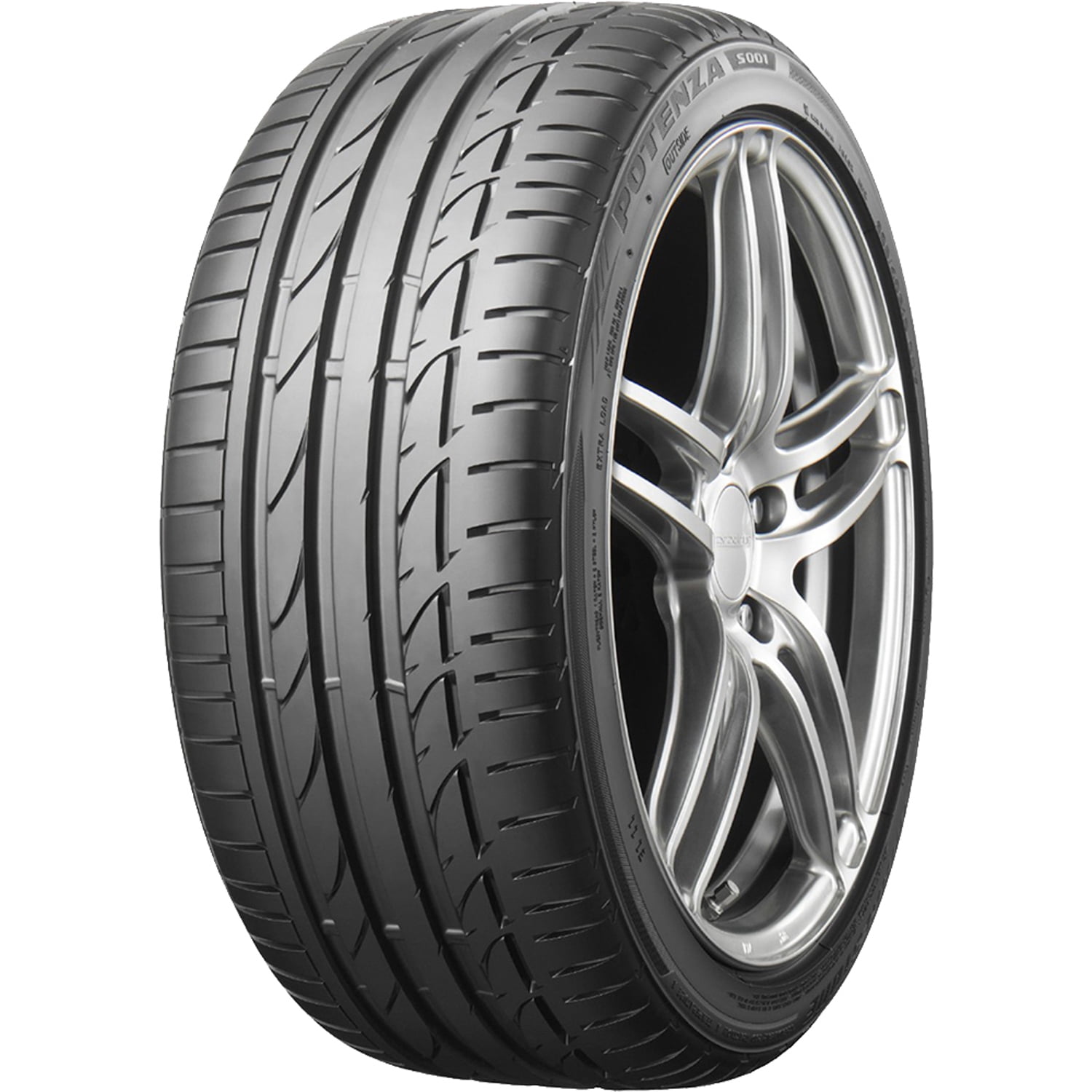 Bridgestone Potenza S001 Summer 225/40R18 92Y XL Passenger Tire