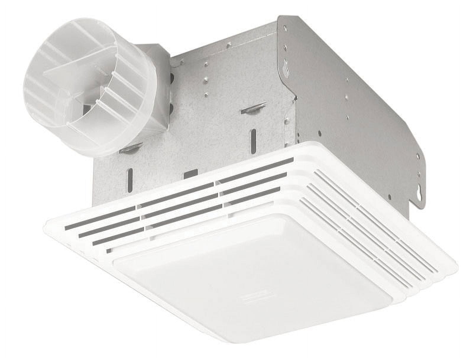 Broan 50 CFM Ventilation Fan, 2.5 Sones for Bathroom - White