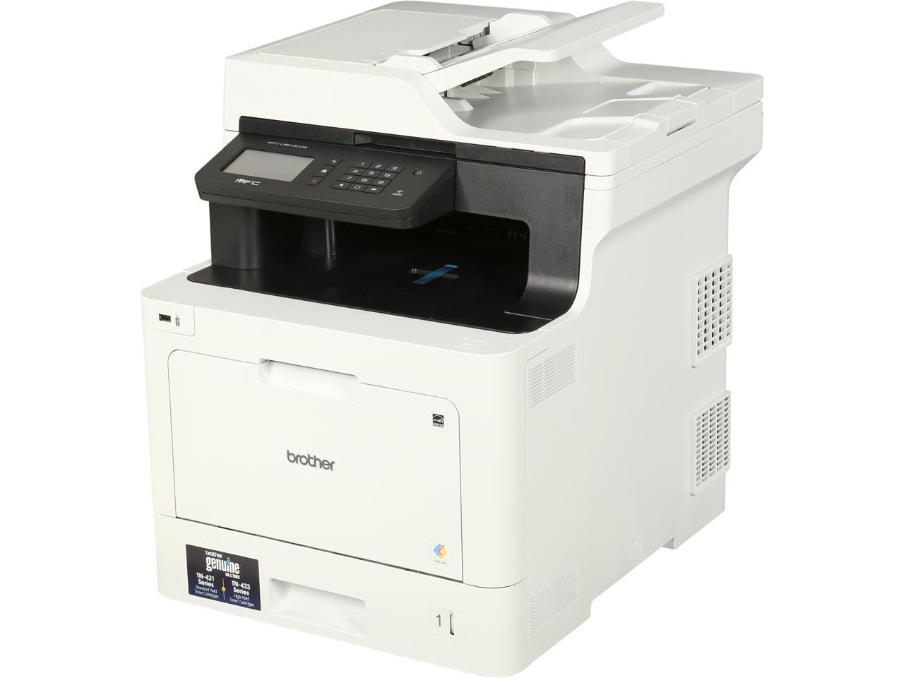 Brother Business Color Laser Multifunction All-in-One Printer, MFC-L8610CDW, Wireless Networking, Automatic Duplex Printing, Mobile Printing and Scanning