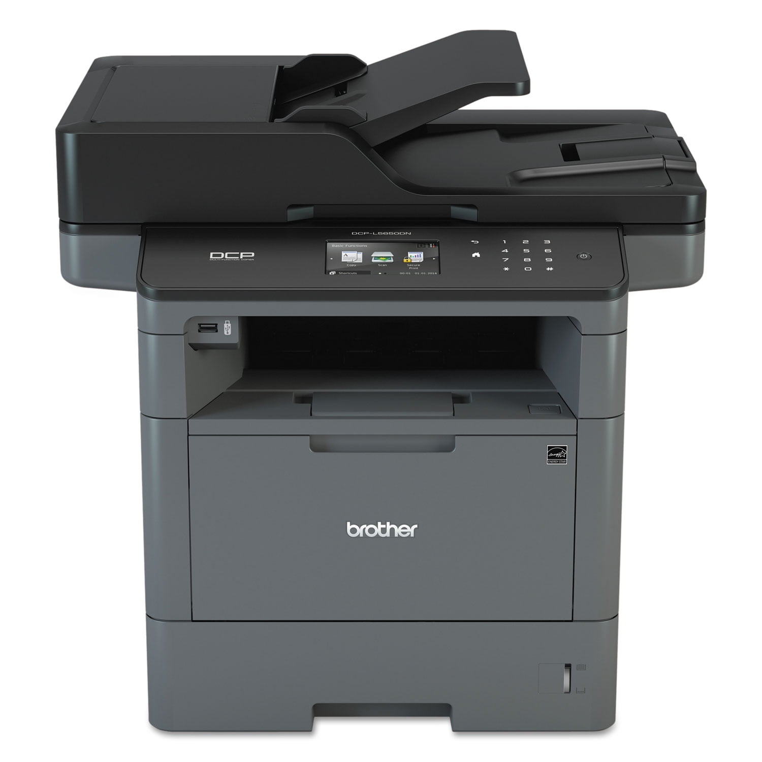 Brother DCPL5650DN Business Laser Multifunction Printer with Duplex Print, Copy, Scan, and Networking