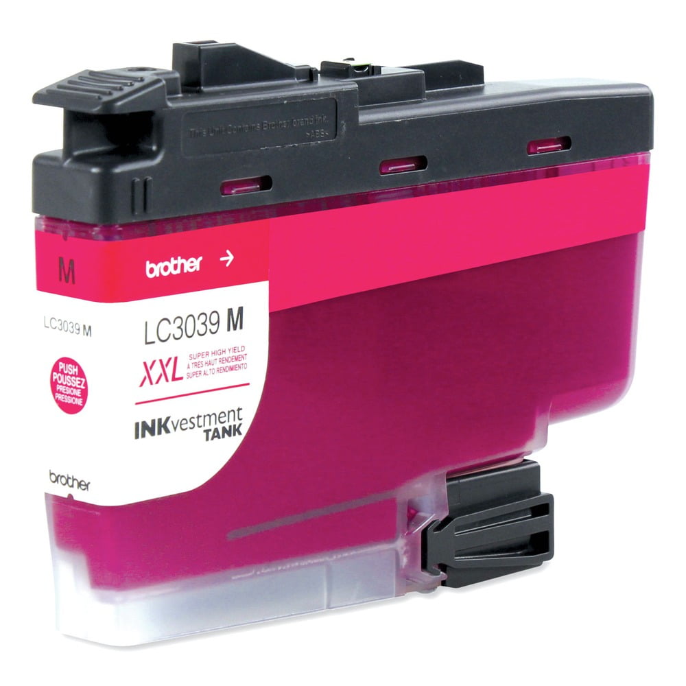 Brother Genuine LC3039M, Single Pack Ultra High-yield Magenta INKvestment Tank Ink Cartridge, Page Yield Up To 5,000 Pages, LC3039