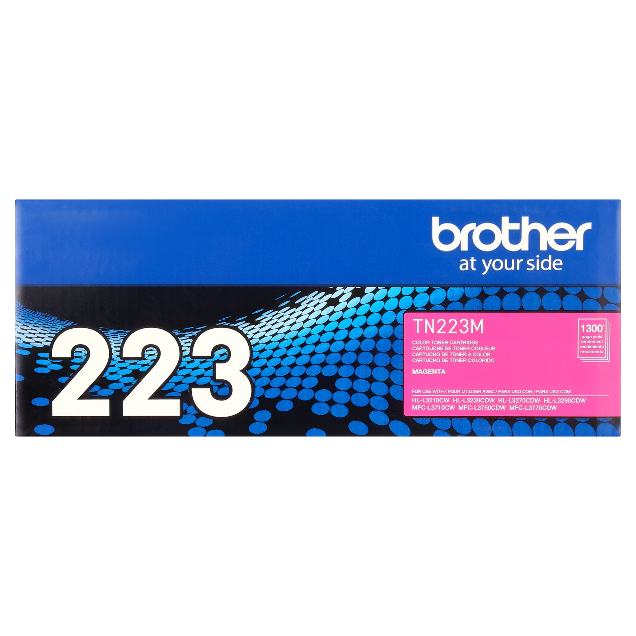 Brother Genuine TN-223M Standard Yield Magenta Toner Cartridge