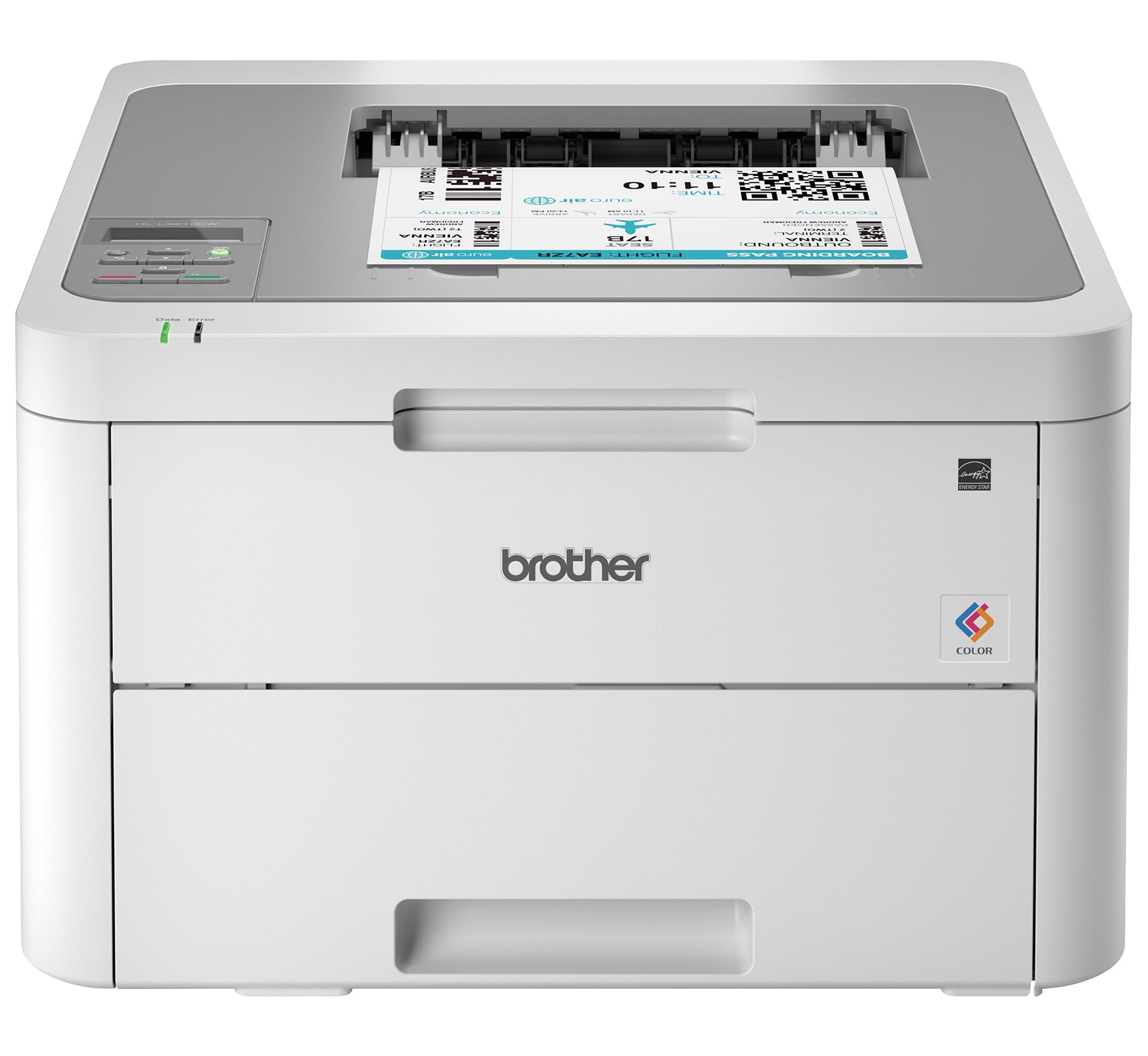 Brother HL-L3210CW Compact Digital Color Printer, Wireless Connectivity, Mobile Printing