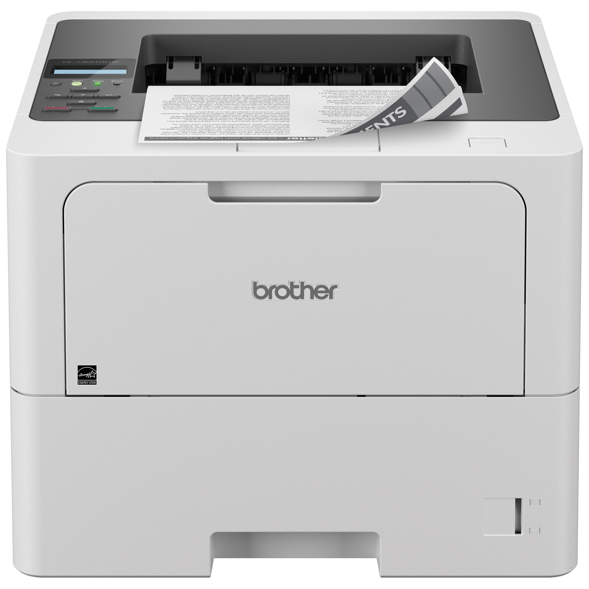 Brother HL-L6210DW Business Monochrome Laser Printer with Large Paper Capacity, Wireless Networking, and Duplex Printing