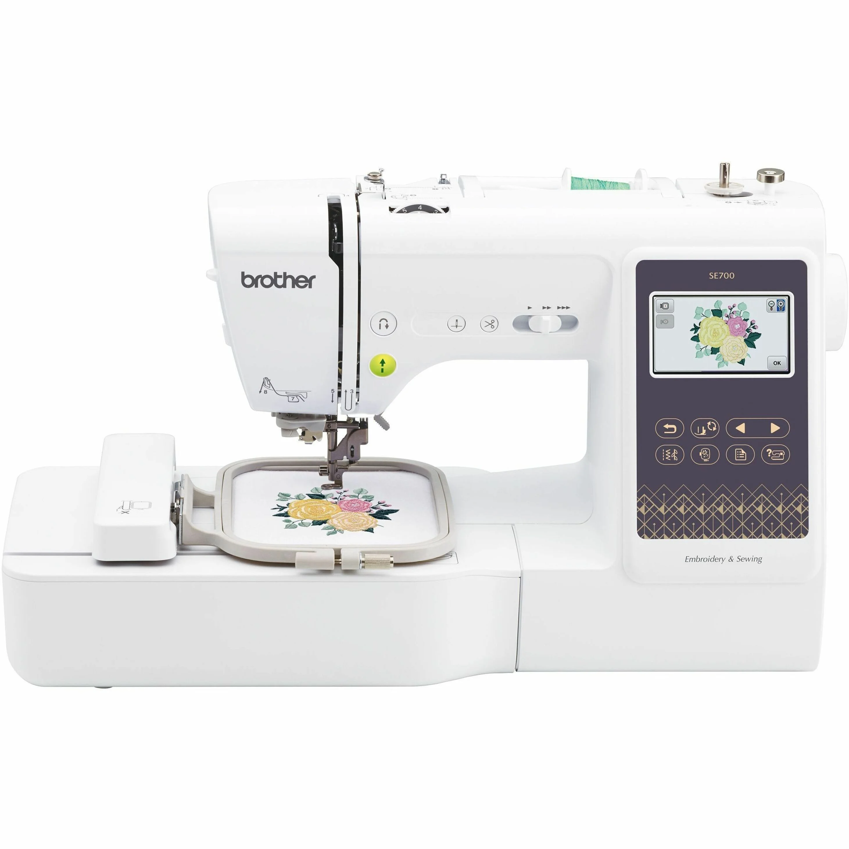 Brother SE700 Computerized Sewing & Embroidery Machine with Built-in Designs & Wireless Connectivity