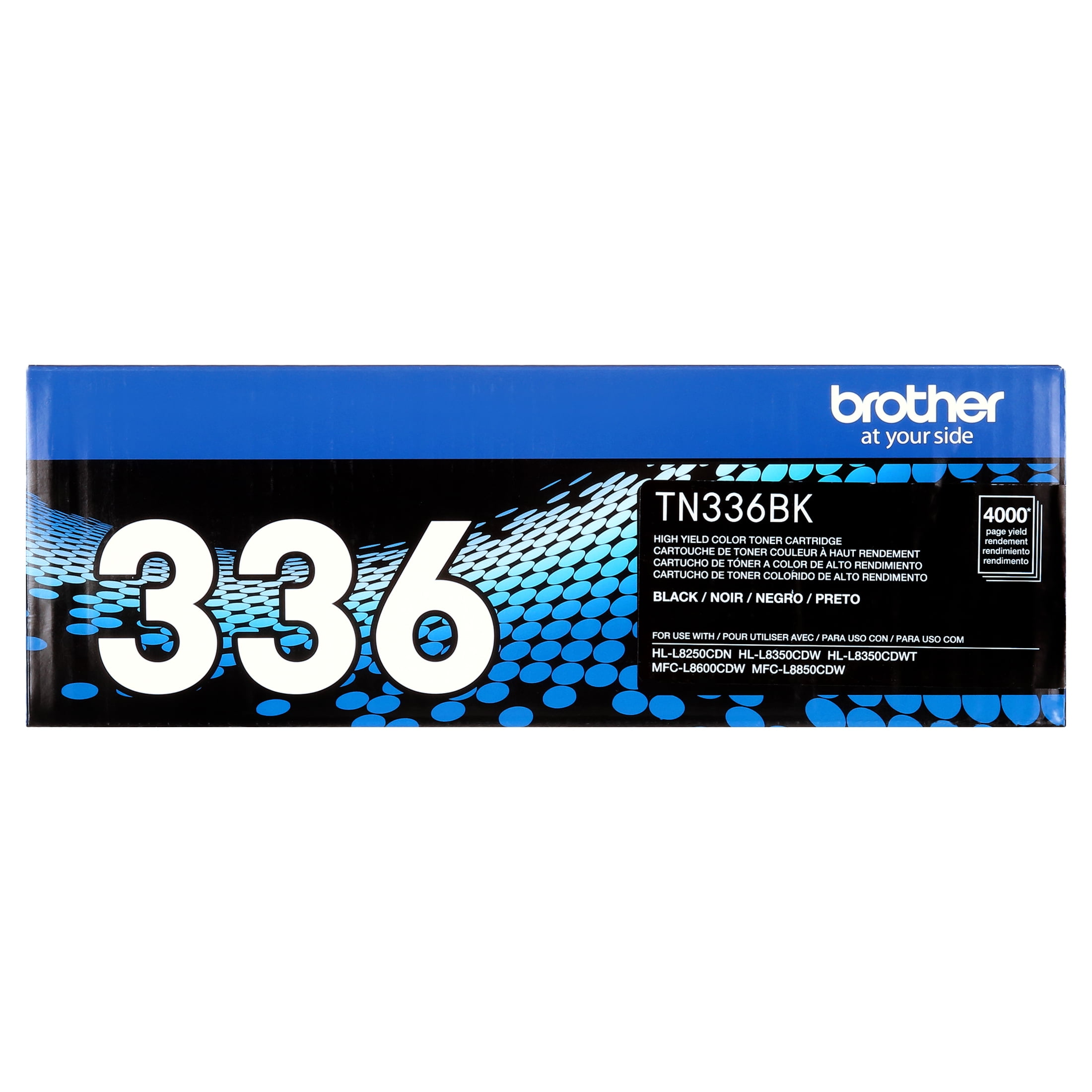 Brother TN336BK High-Yield Toner, Black