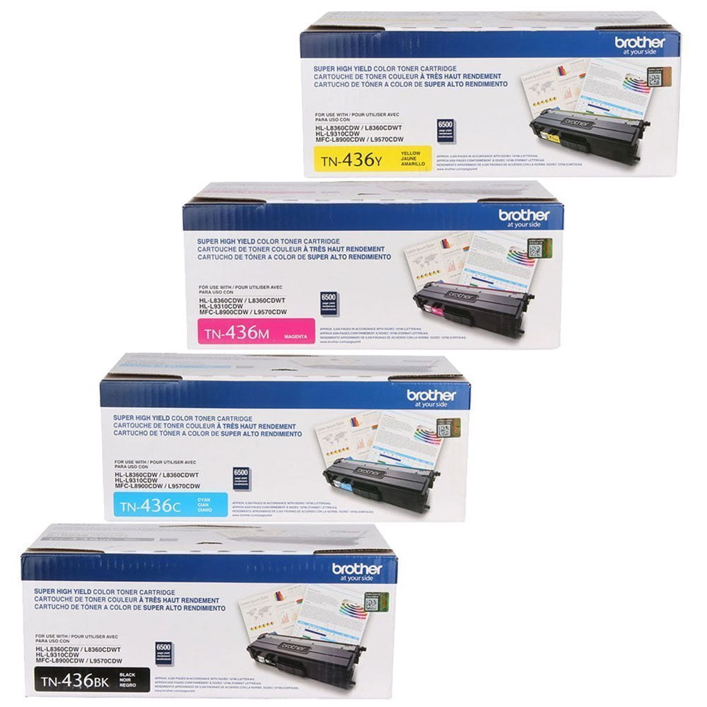 Brother TN436 Toner Cartridge Set