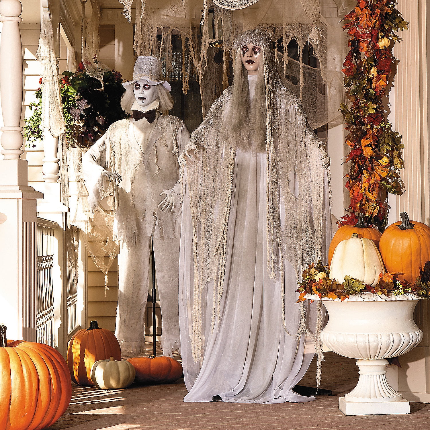 Buy Both & Save - Mr. & Mrs. Rot Halloween Decorations, Home Decor, Halloween, 2 Pieces