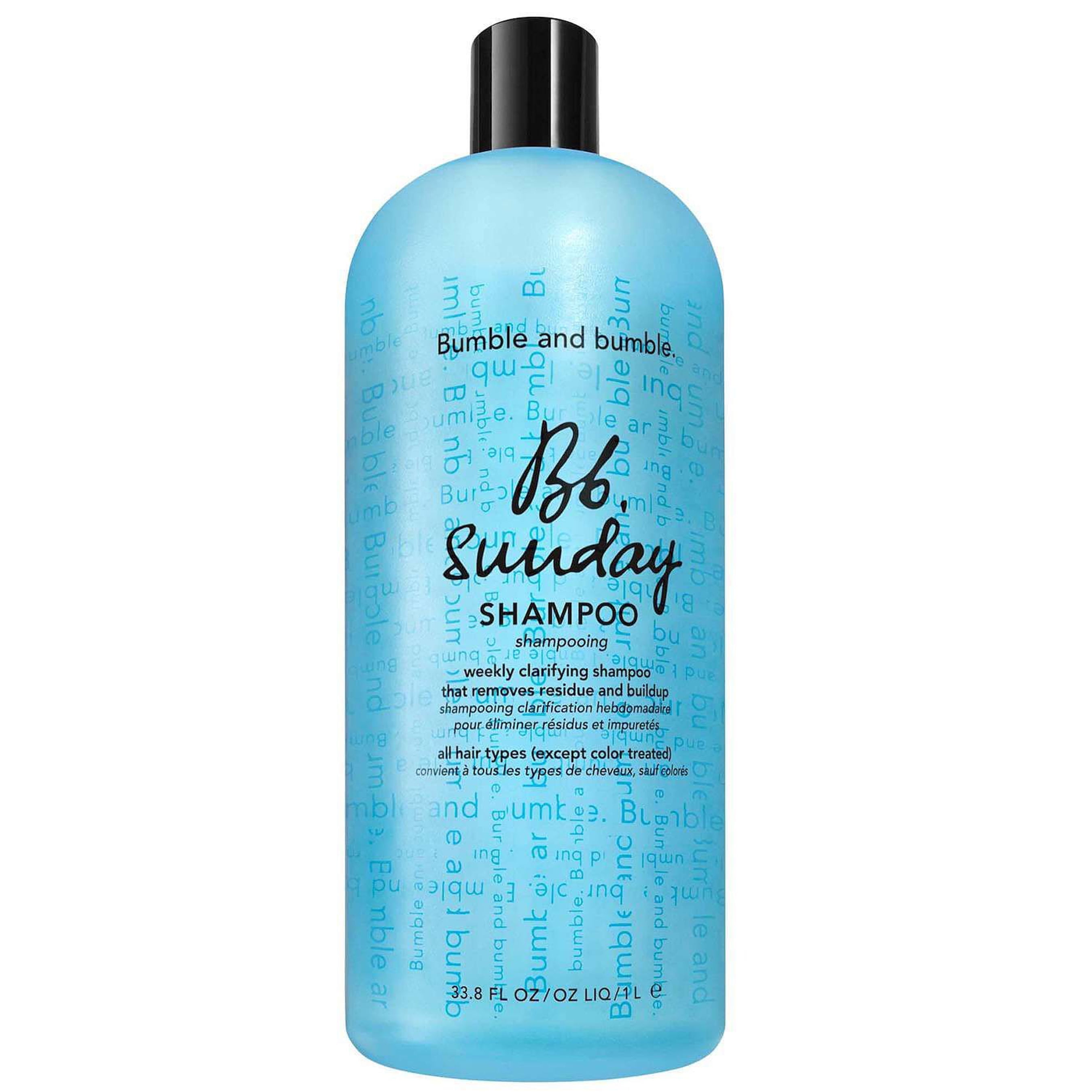 Bumble and Bumble Sunday Weekly Clarifying Shampoo Removes Residue and Buildup For All Hair Types 1000 ml / 33.8 oz
