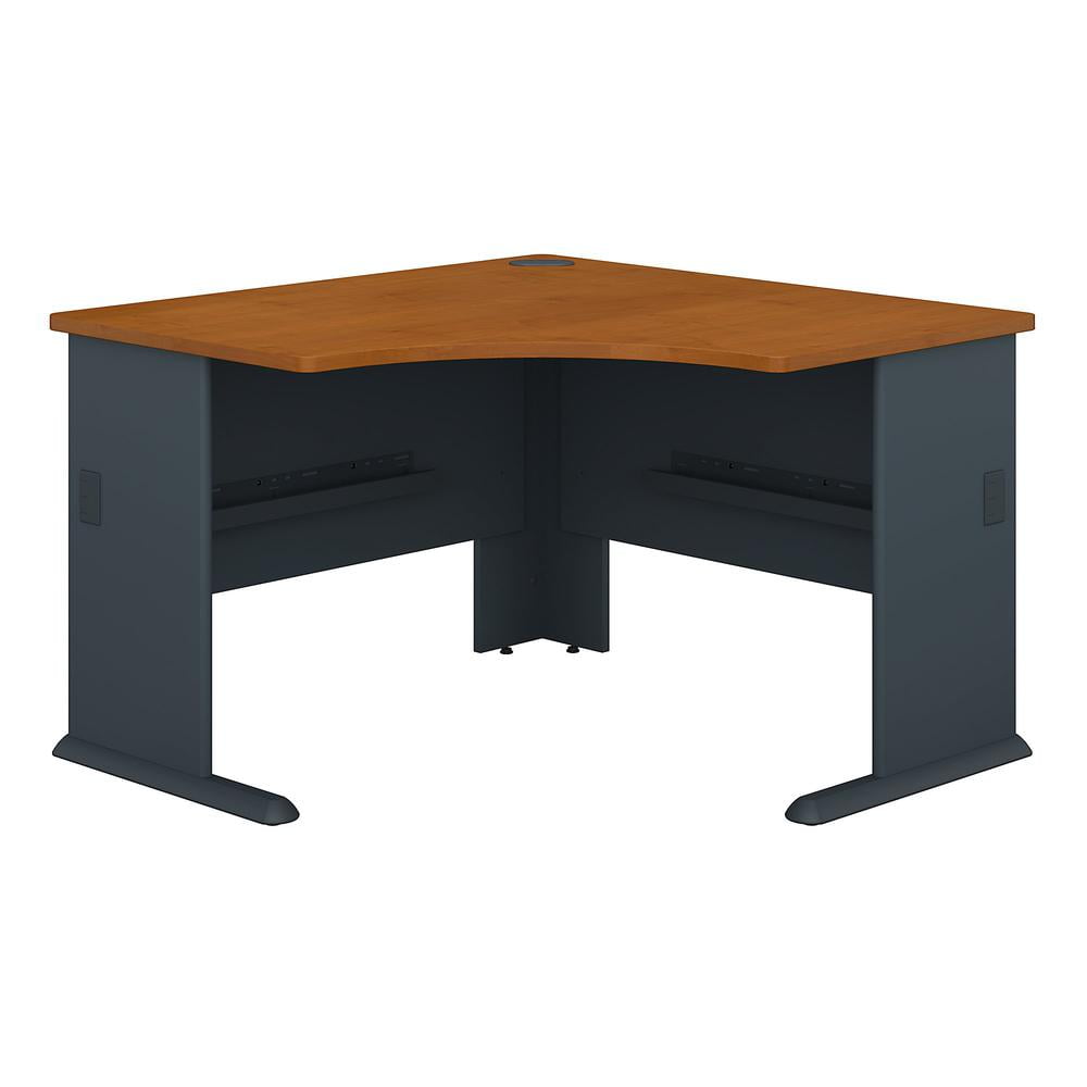 Bush Series A Collection 48W Corner Desk Natural Cherry WC57466