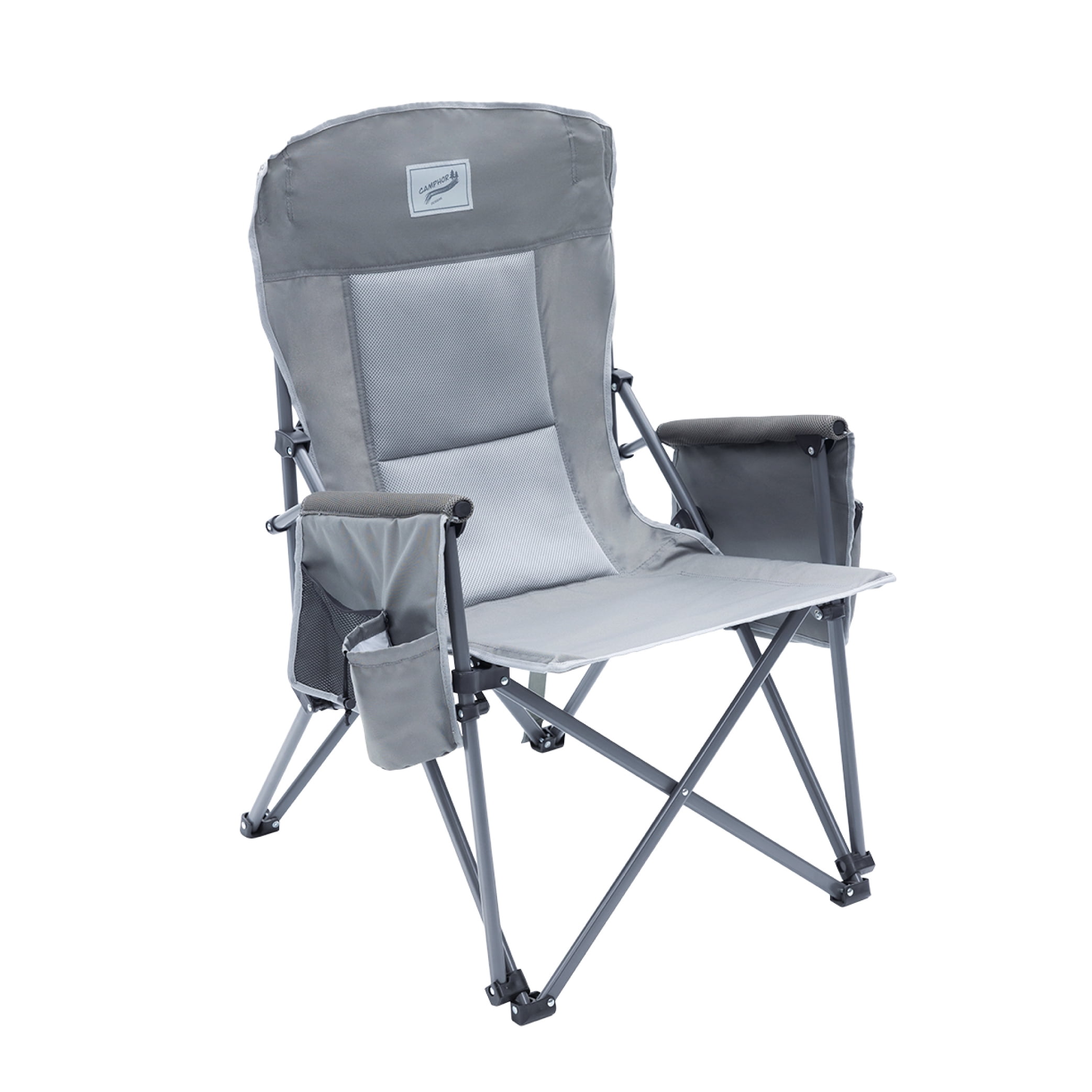 Camphor Designs Heavy Duty Portable Folding Camping Chair for Adults
