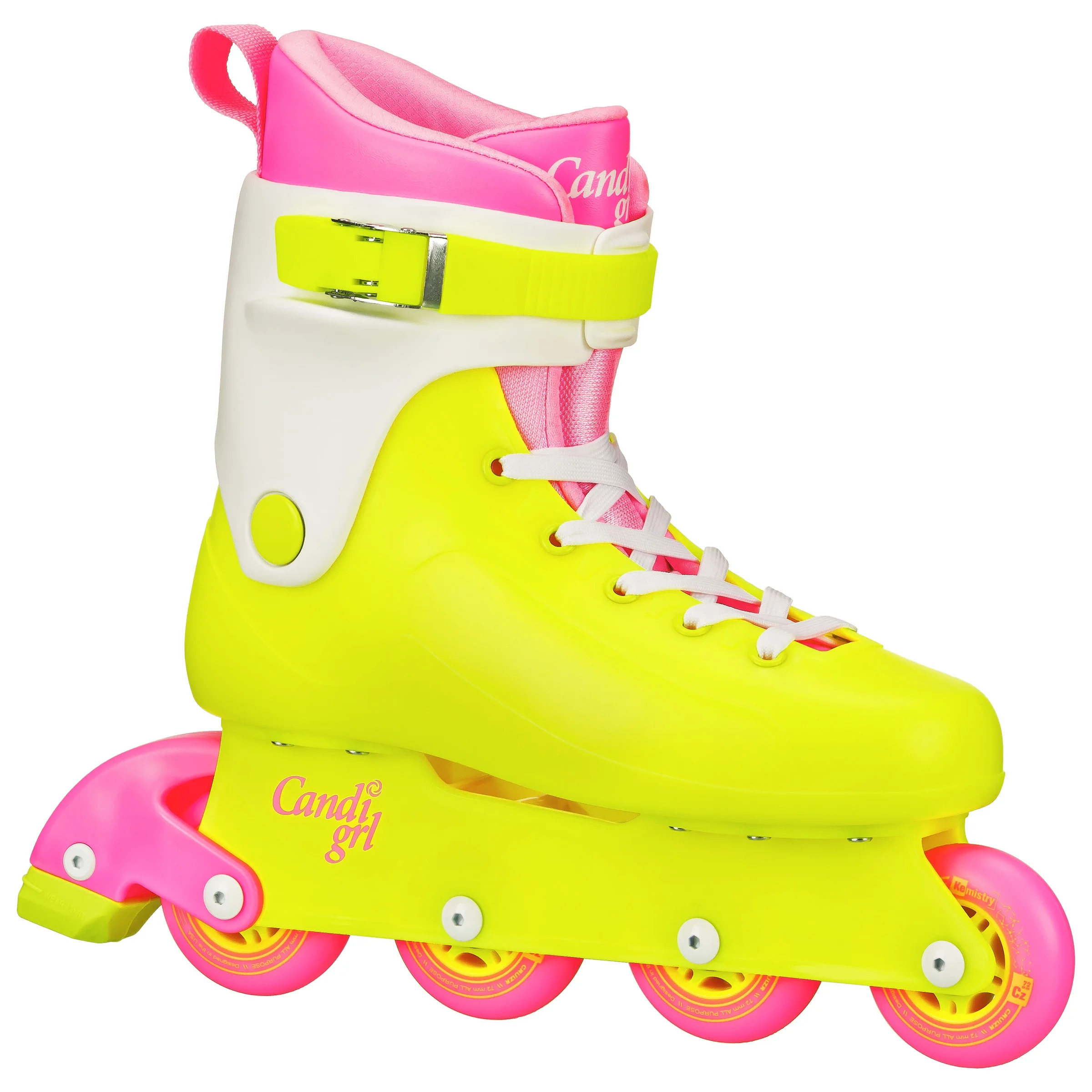 Candi Grl South Beach Inline Skates with 72mm Wheels and Comfort Padded Liner