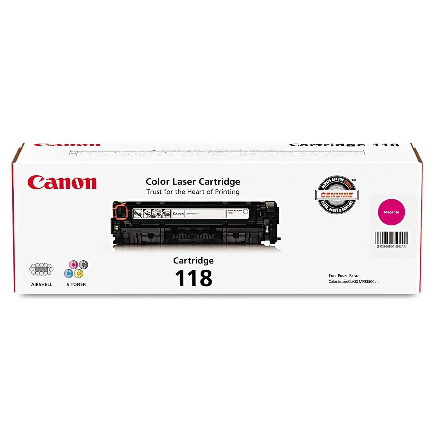 Canon 118 Magenta Cartridge