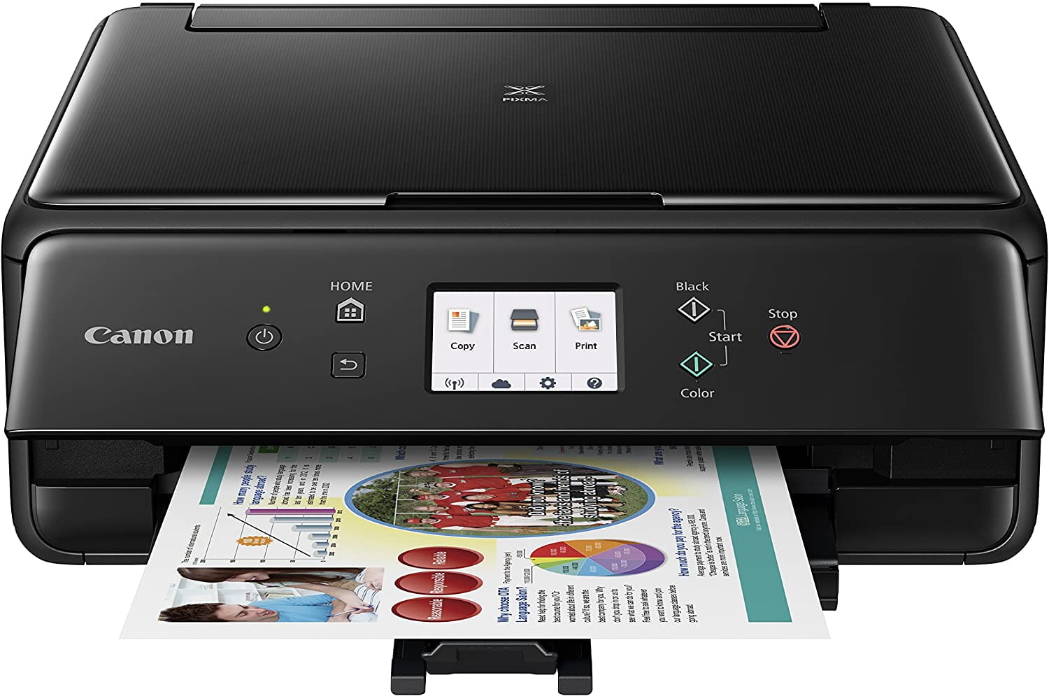 Canon Compact TS6020 Wireless PIXMA Color Inkjet All-in-One Printer