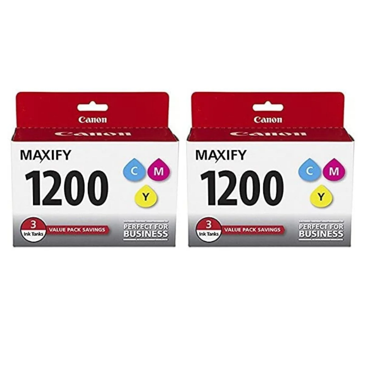 Canon MAXIFY PGI-1200 (3) Color Multi Pack Ink 2-Pack