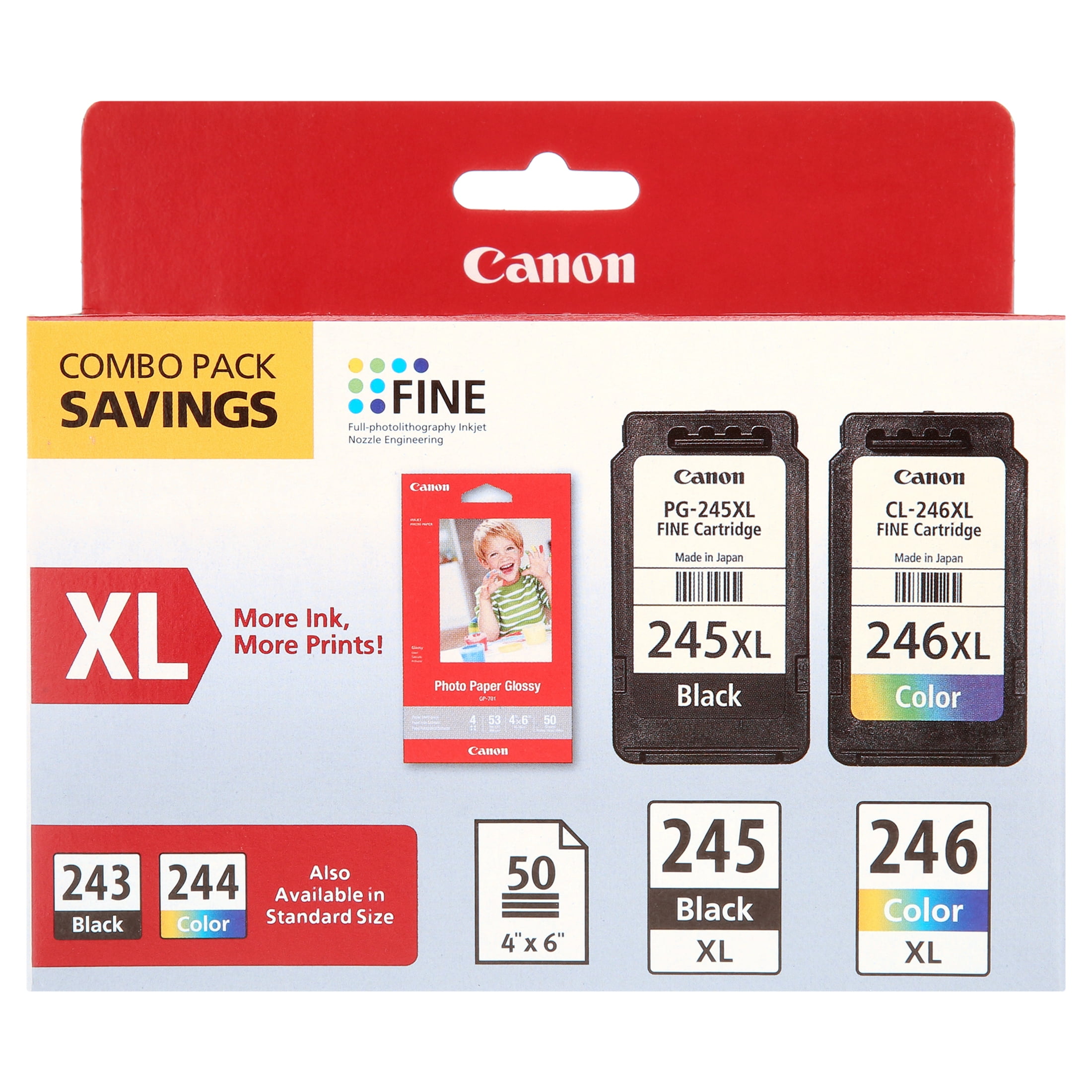Canon PG-245XL/CL-246XL Combo Pack