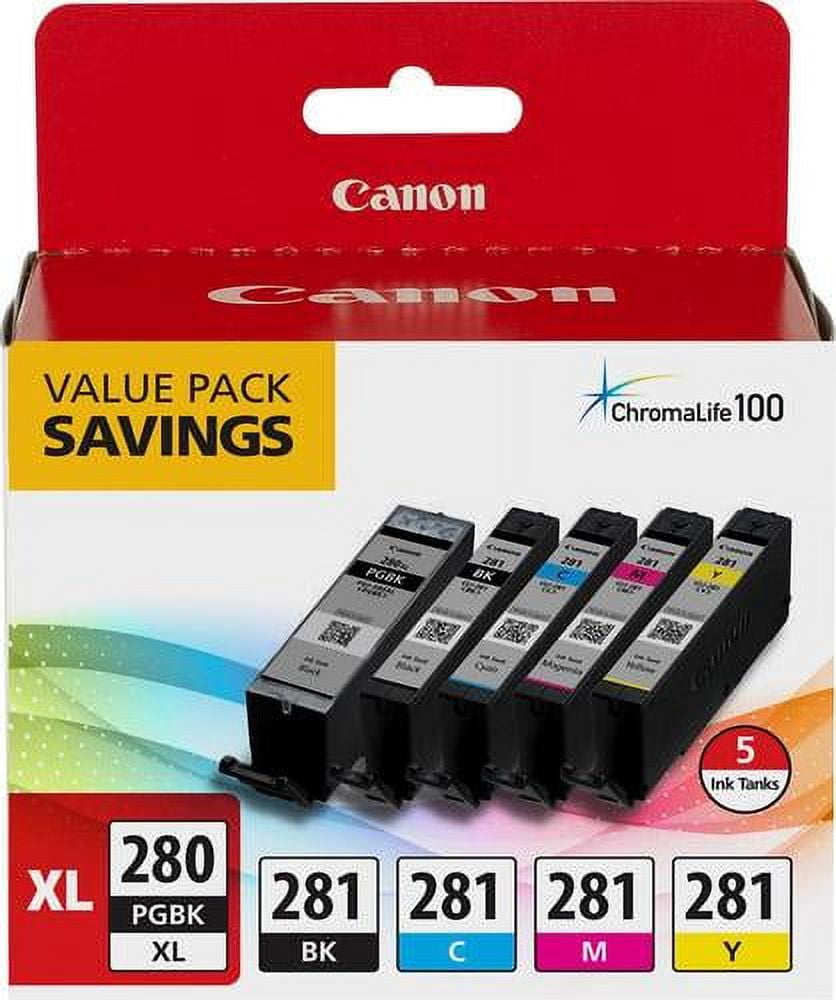 Canon PGI-280 XL/CLI-281 5 Color Pack