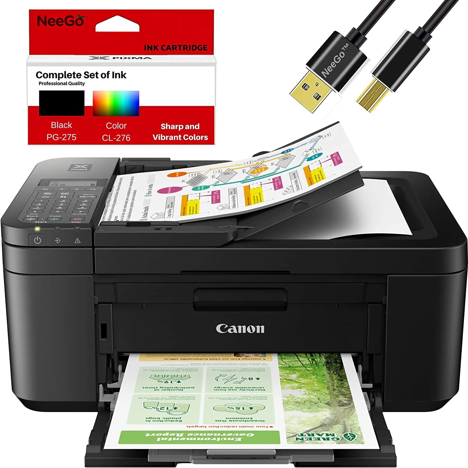 Canon PIXMA TR4720 Color Inkjet All-in-one Printer