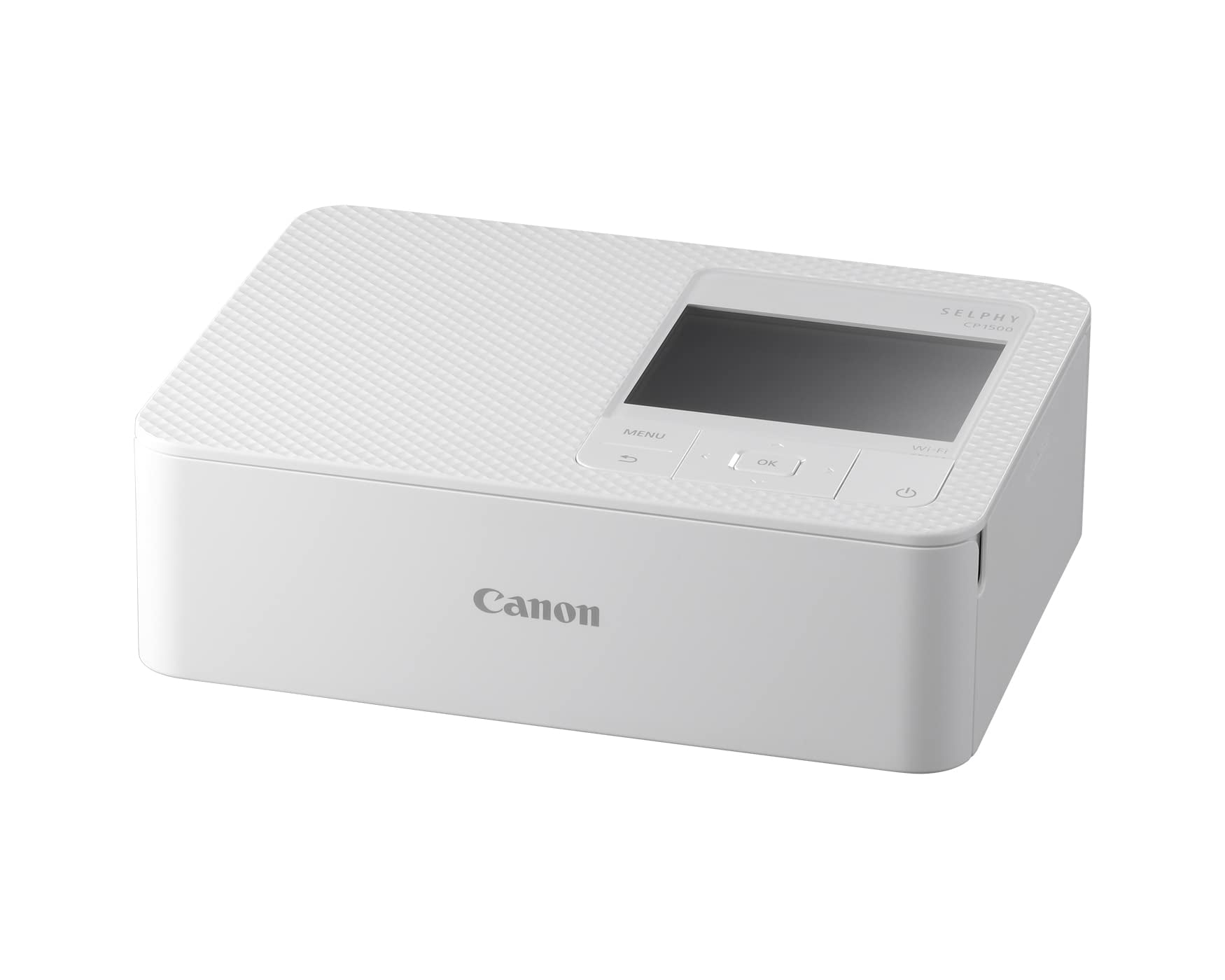 Canon SELPHY CP1500 Dye Sublimation Printer - Color - Photo Print - Desktop - 3.5" Display - White (5540c002)