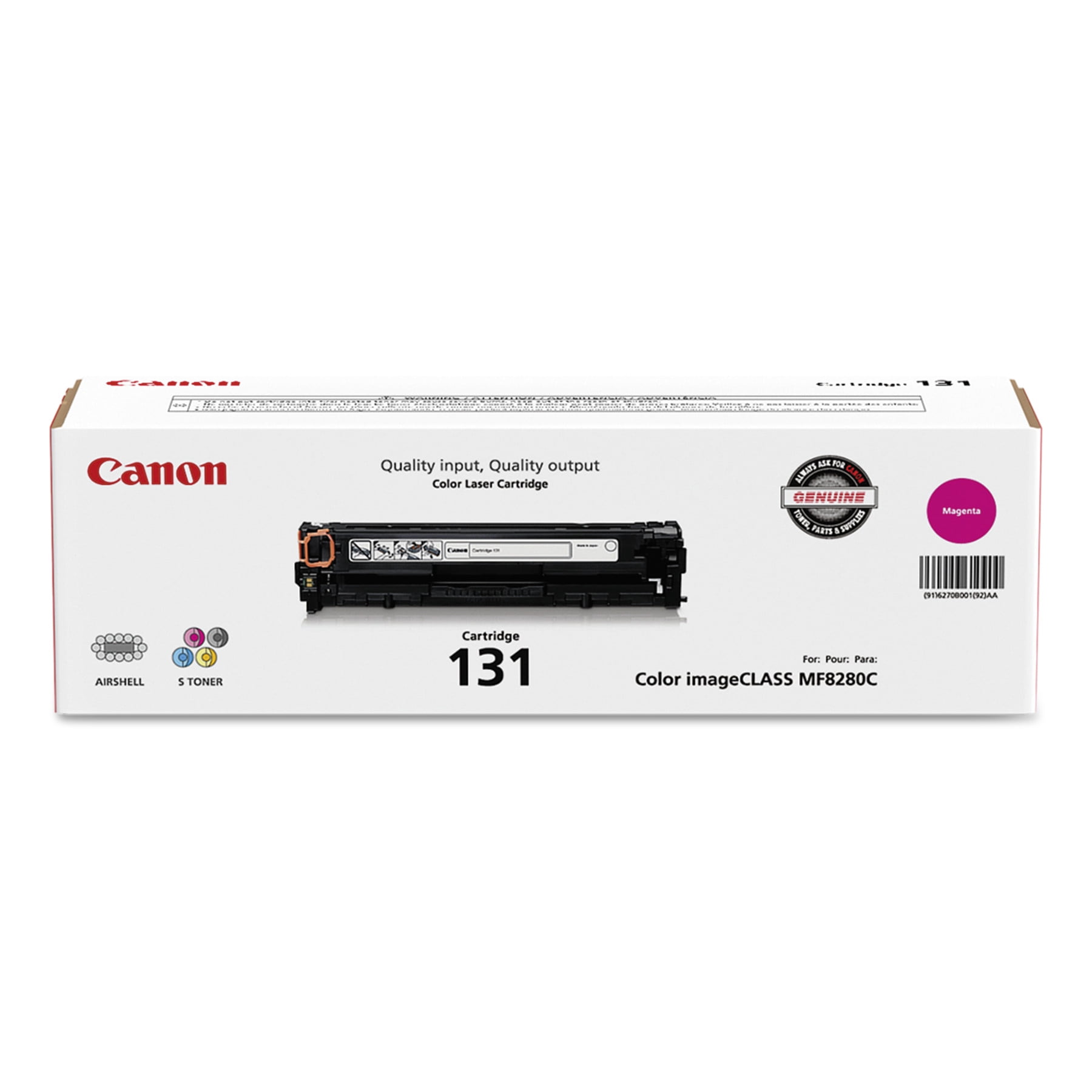 Canon 6270B001 (CRG-131) Toner, Magenta