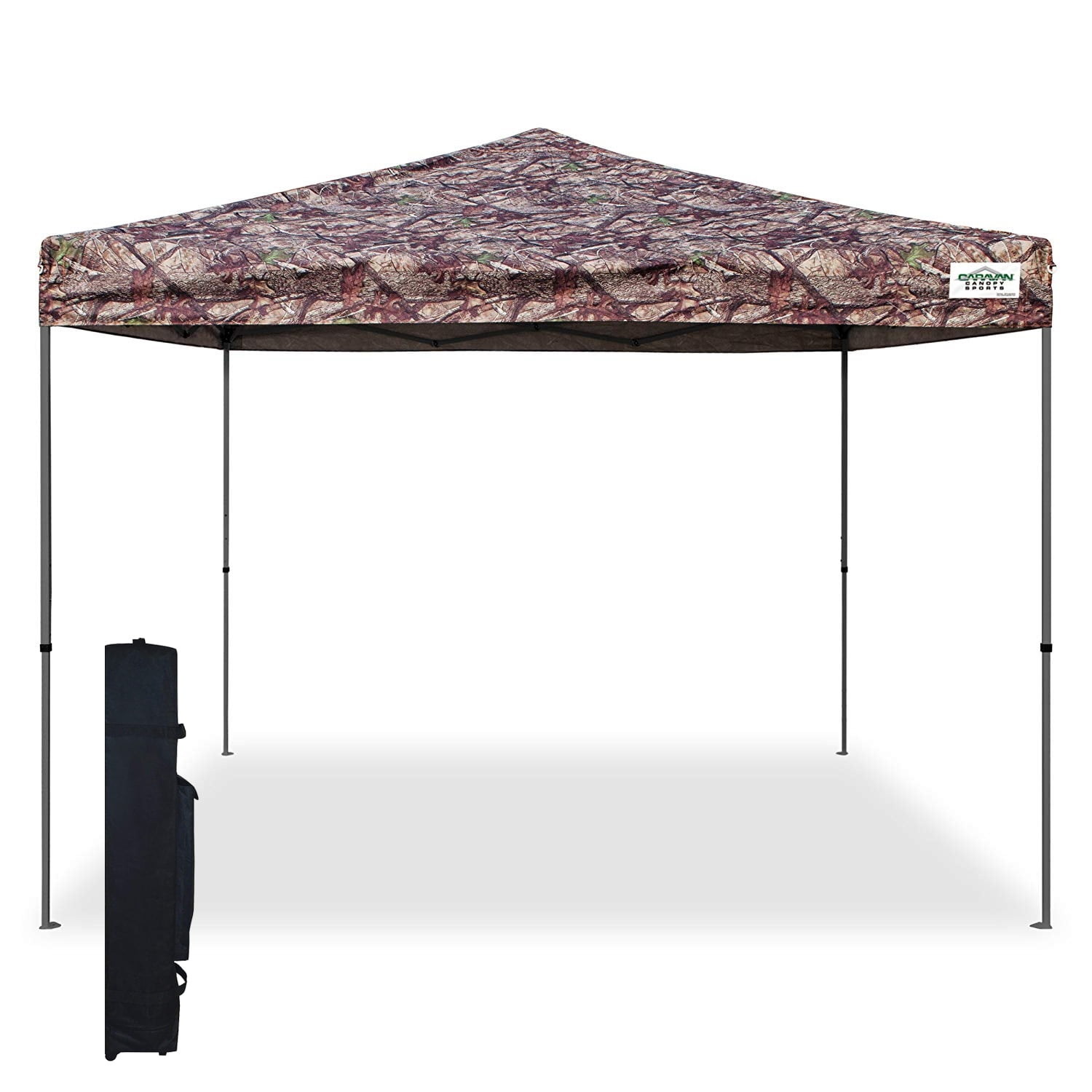 Caravan Sports V-Series 2 Pro 10 x 10 ft. Camo Pop Up Canopy Kit