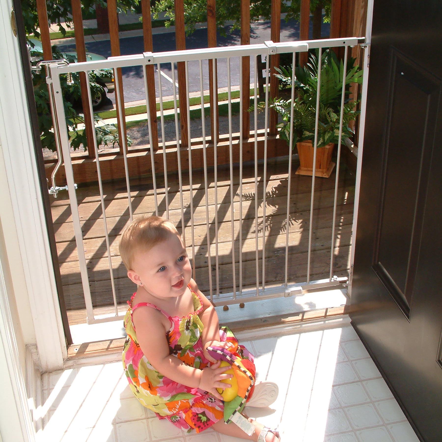 Cardinal Gates Duragate Child Safety Gate MG25 - White