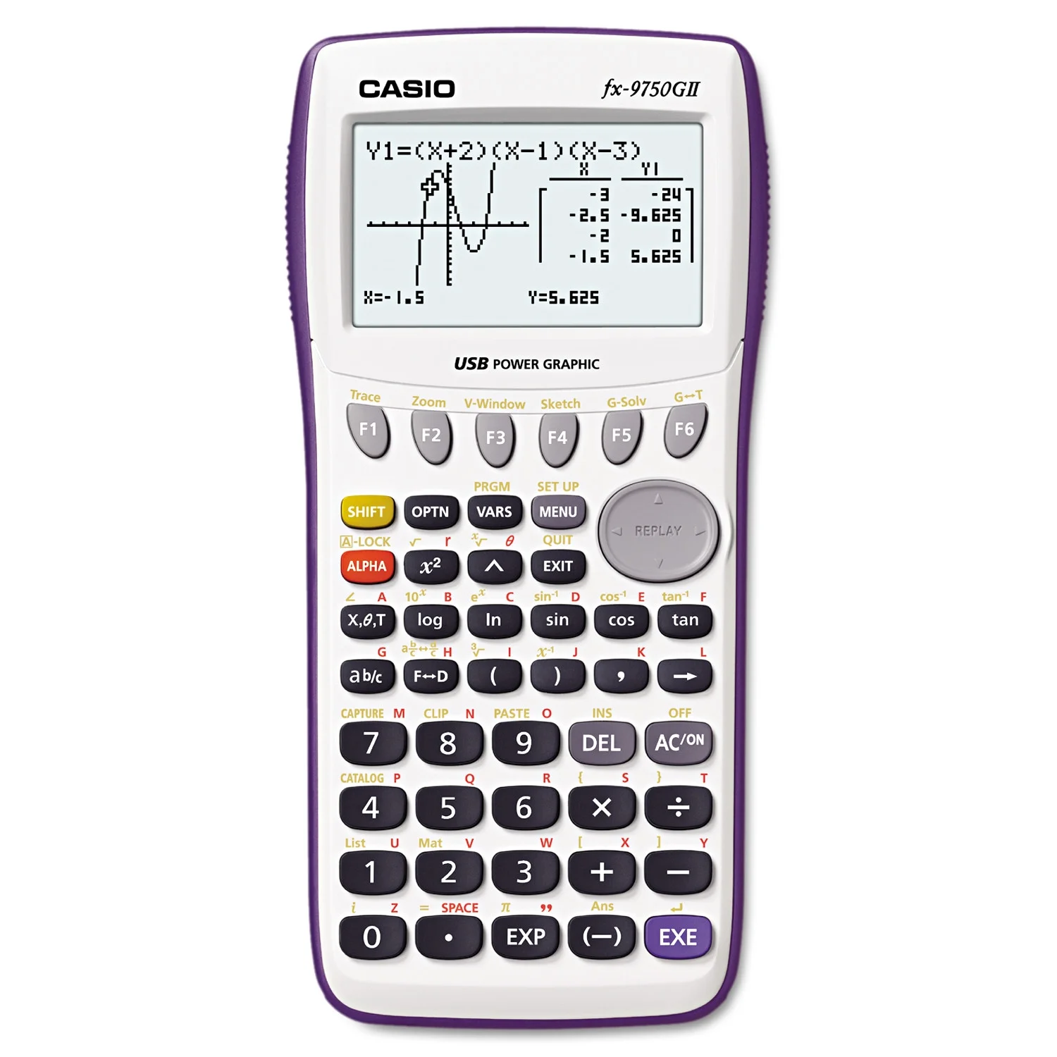 Casio 9750GII Graphing Calculator, 21-Digit LCD