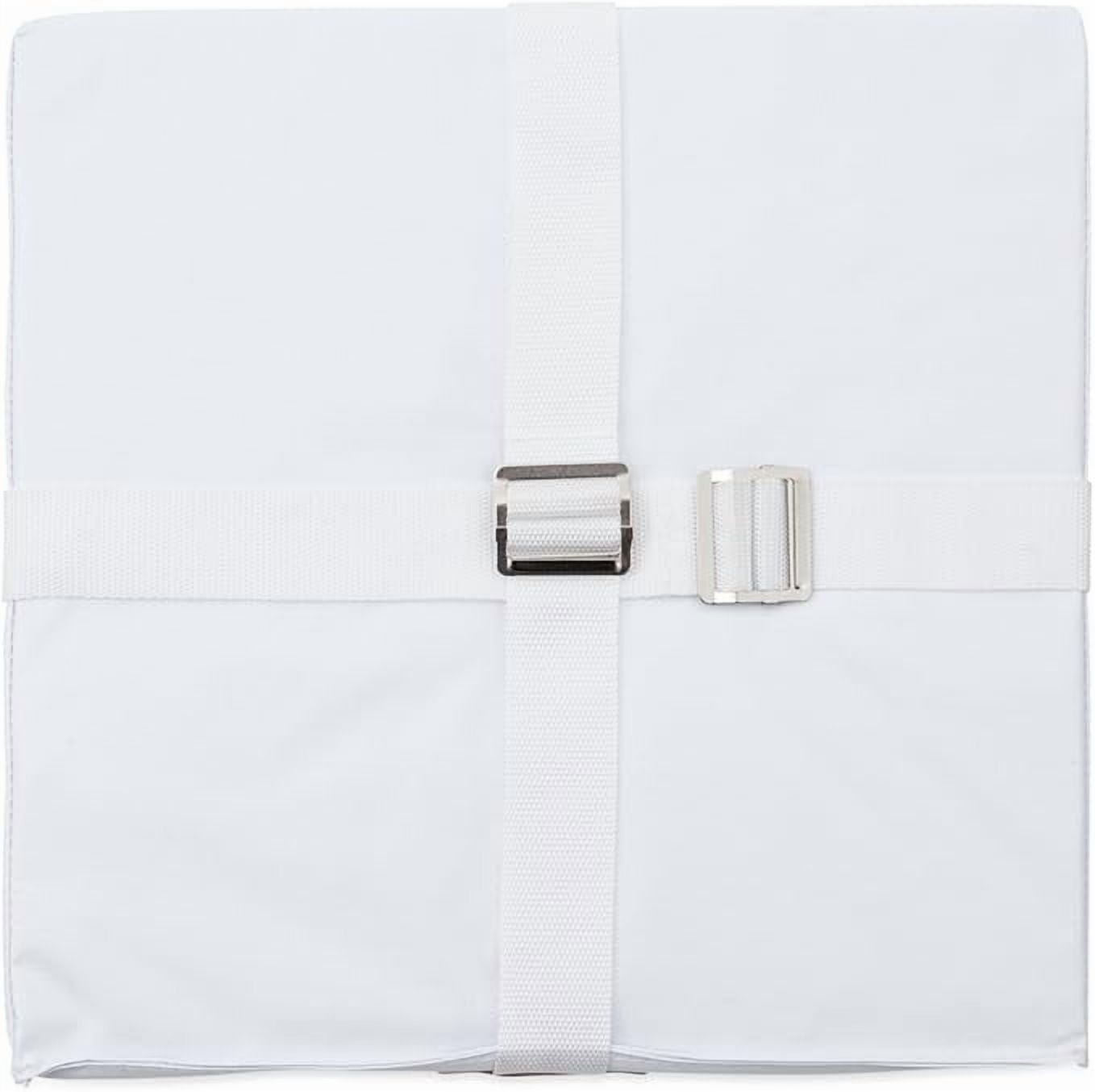 Champion Sports unisex adult Quilted Cover & 2 Straps (15" x 15" 2") baseball and softball bases, White, 15 Inch by Inch Inch US