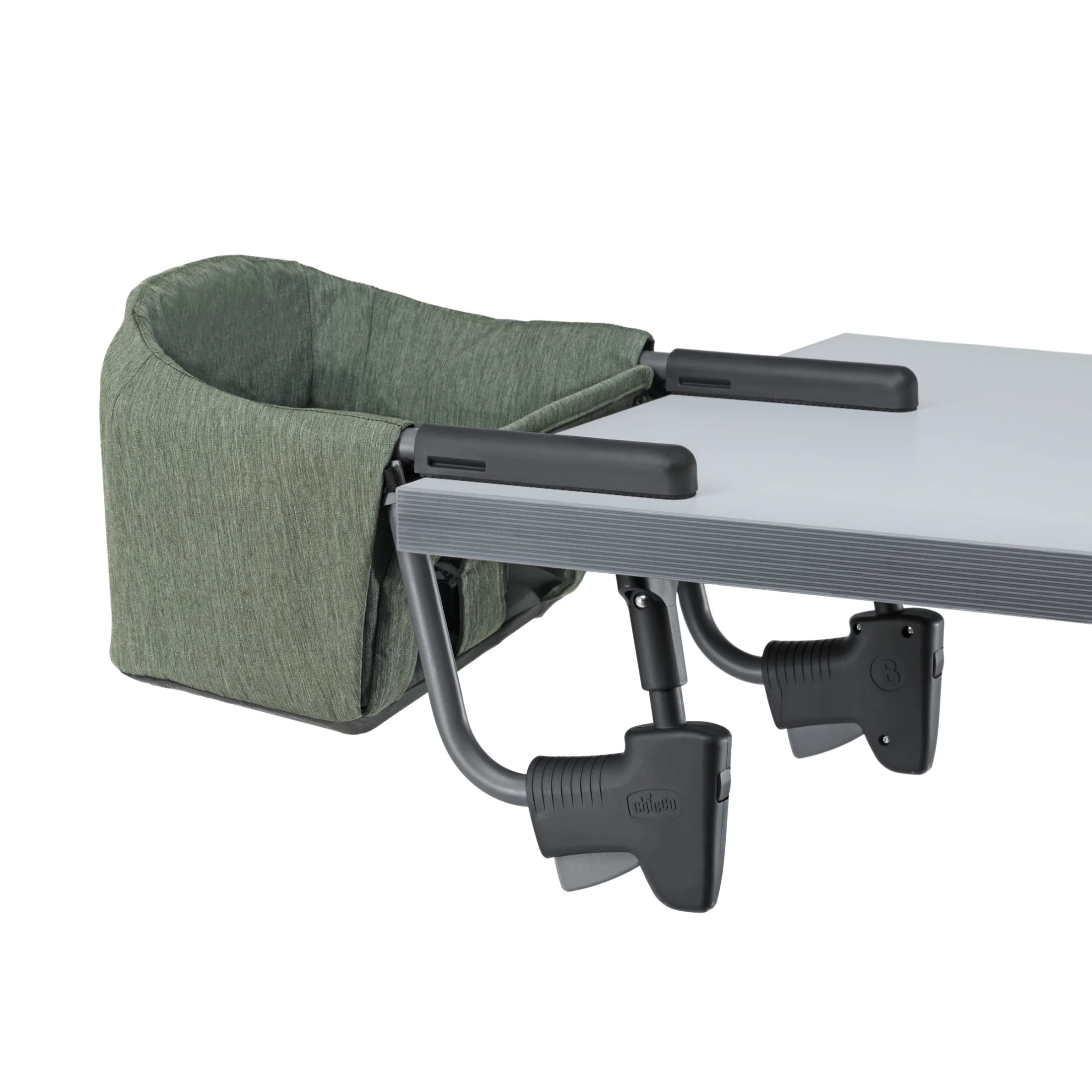 Chicco FastLock Hook-On Table Chair for Babies and Toddlers - Moss (Green), New