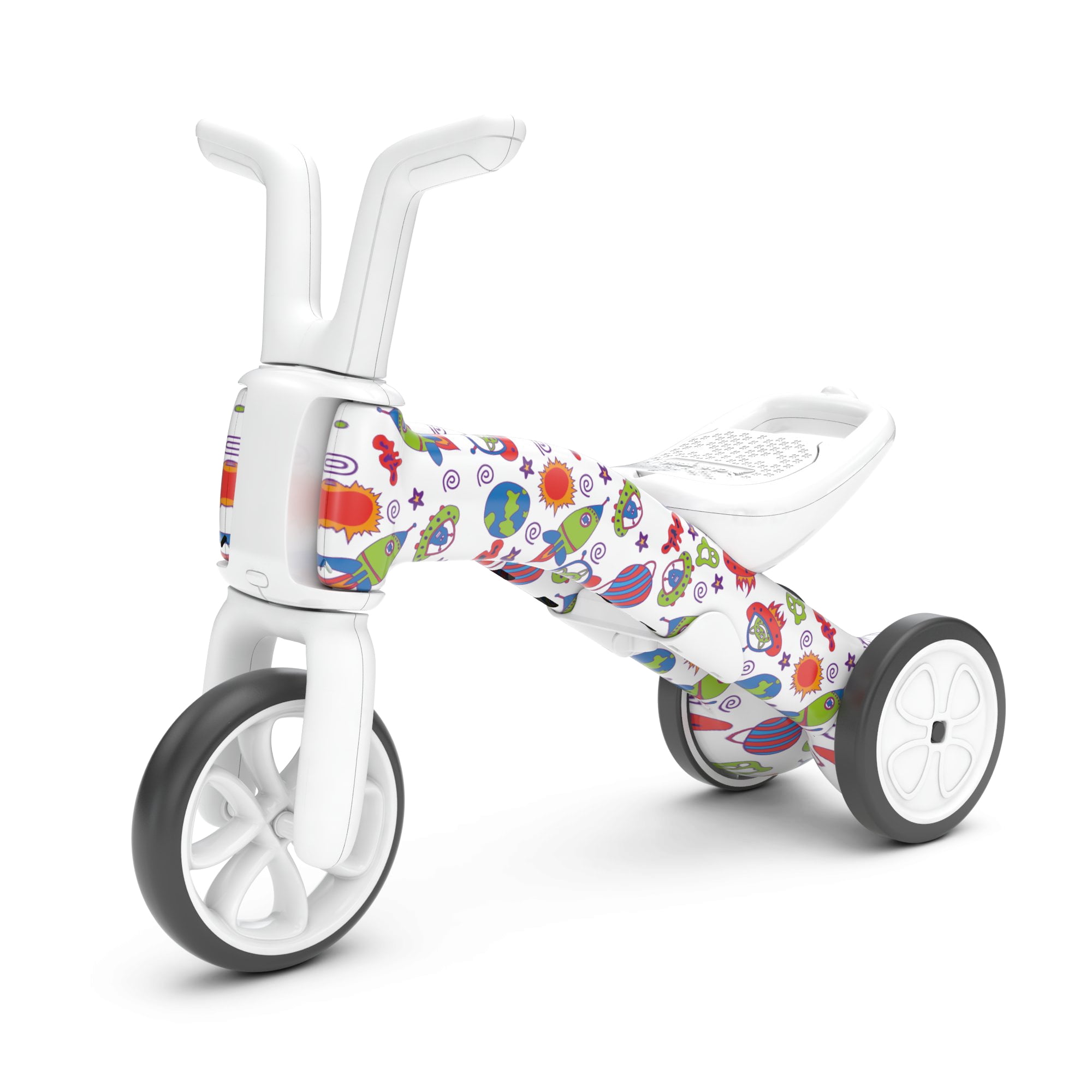Chillafish Bunzi FAD 2-in-1 Balance Bike and Tricycle, When Monsters meet Stars