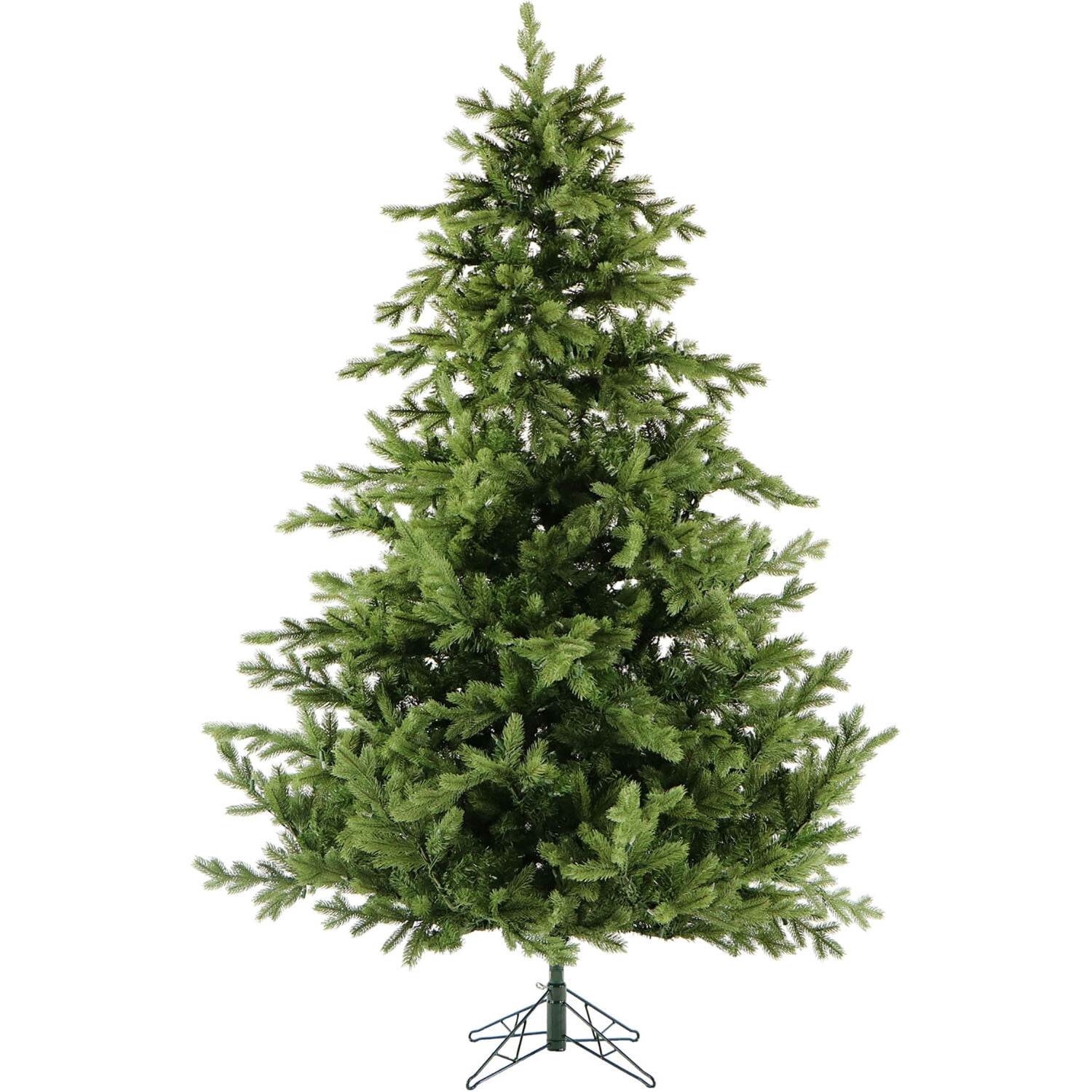 Christmastime Green Hinged Virginia Fir Christmas Tree, 6.5'
