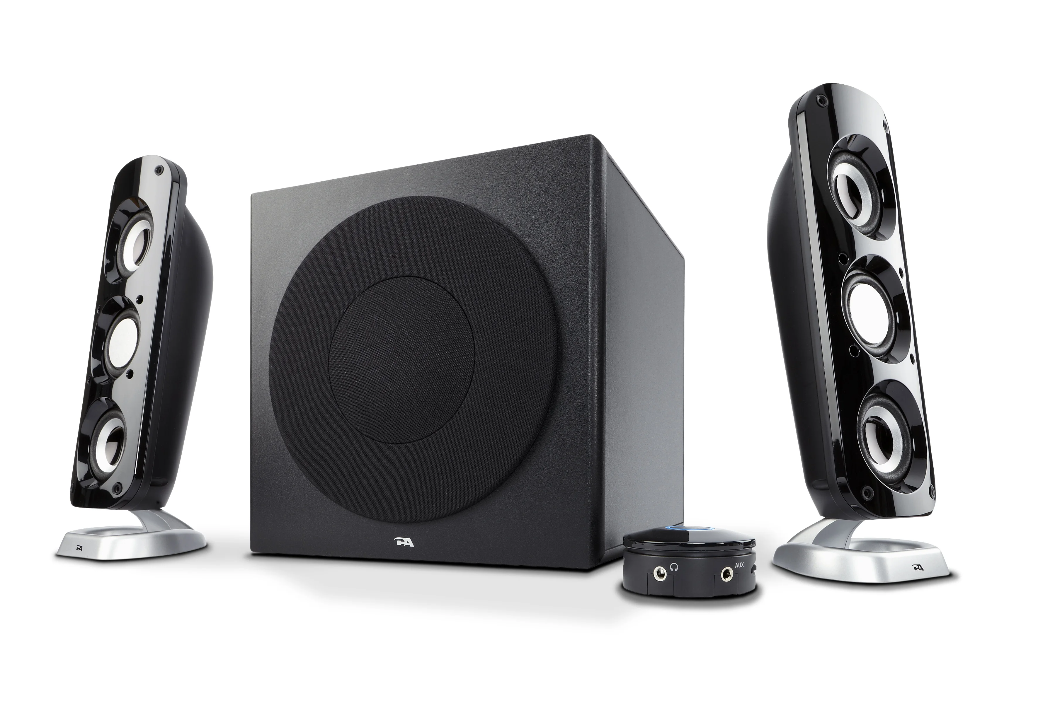 Cyber Acoustics 92W Powerful 2.1 Speaker System with Subwoofer, for Multimedia Gaming, Movies, and Music