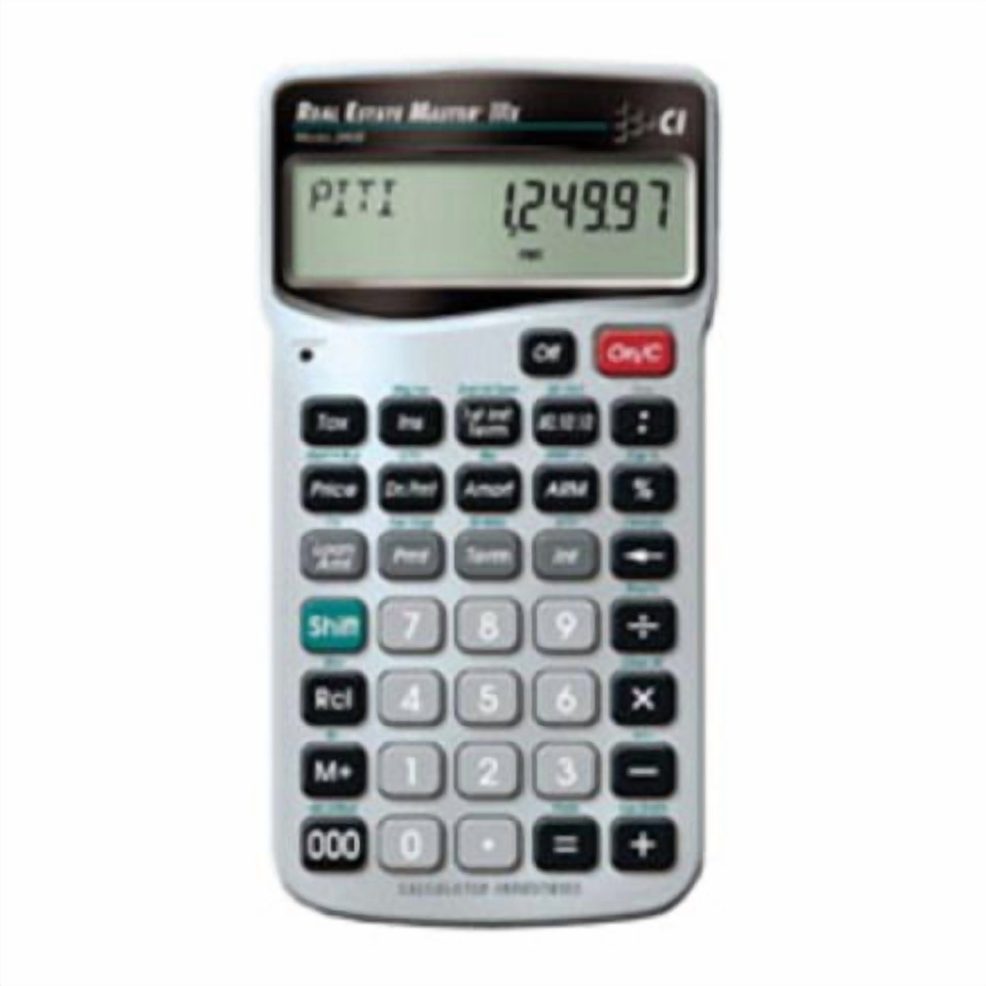 CALCULATED INDUSTRIES 3405 REAL ESTATE MASTER IIIx