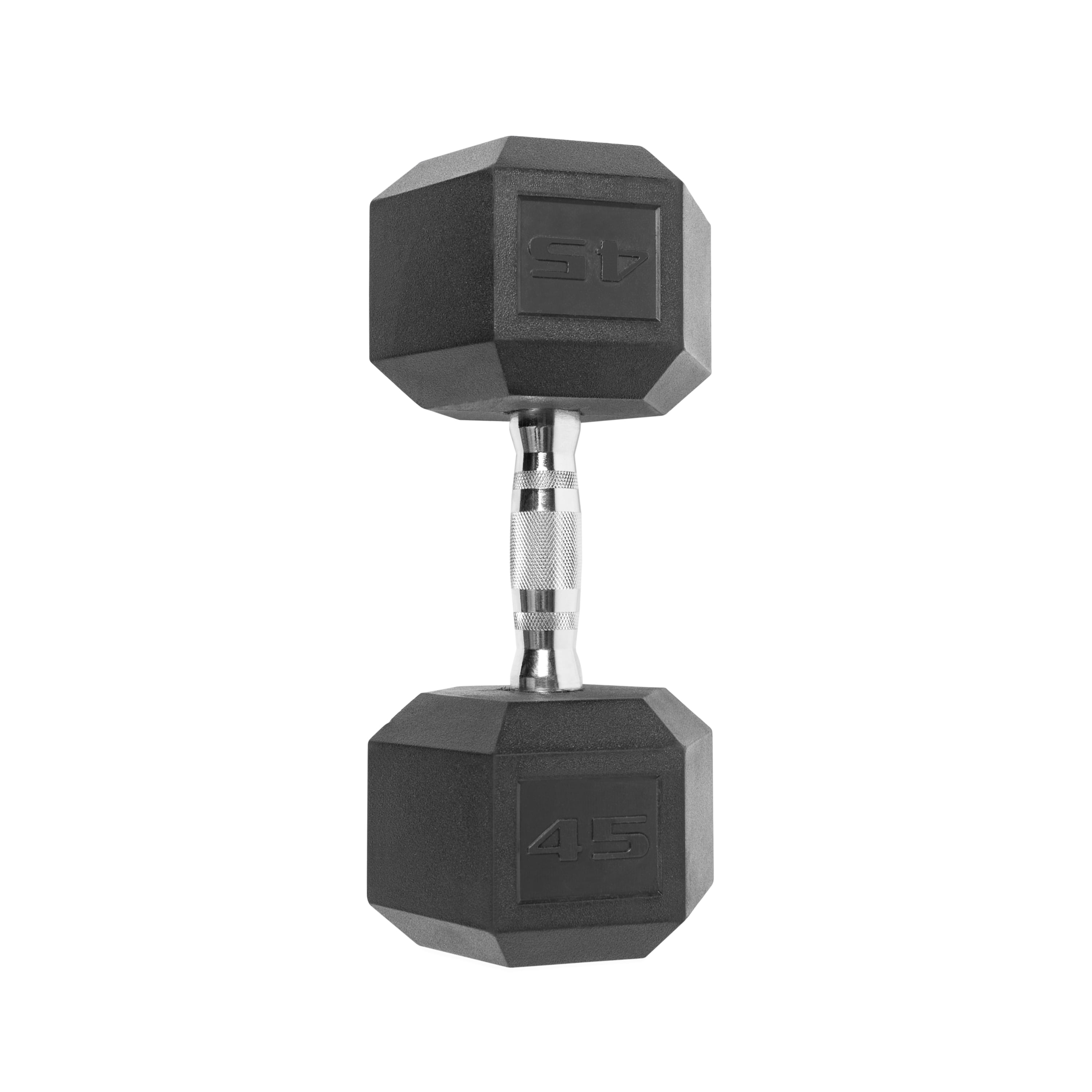 CAP Barbell Coated Hex Dumbbell, Single 45 Lbs.
