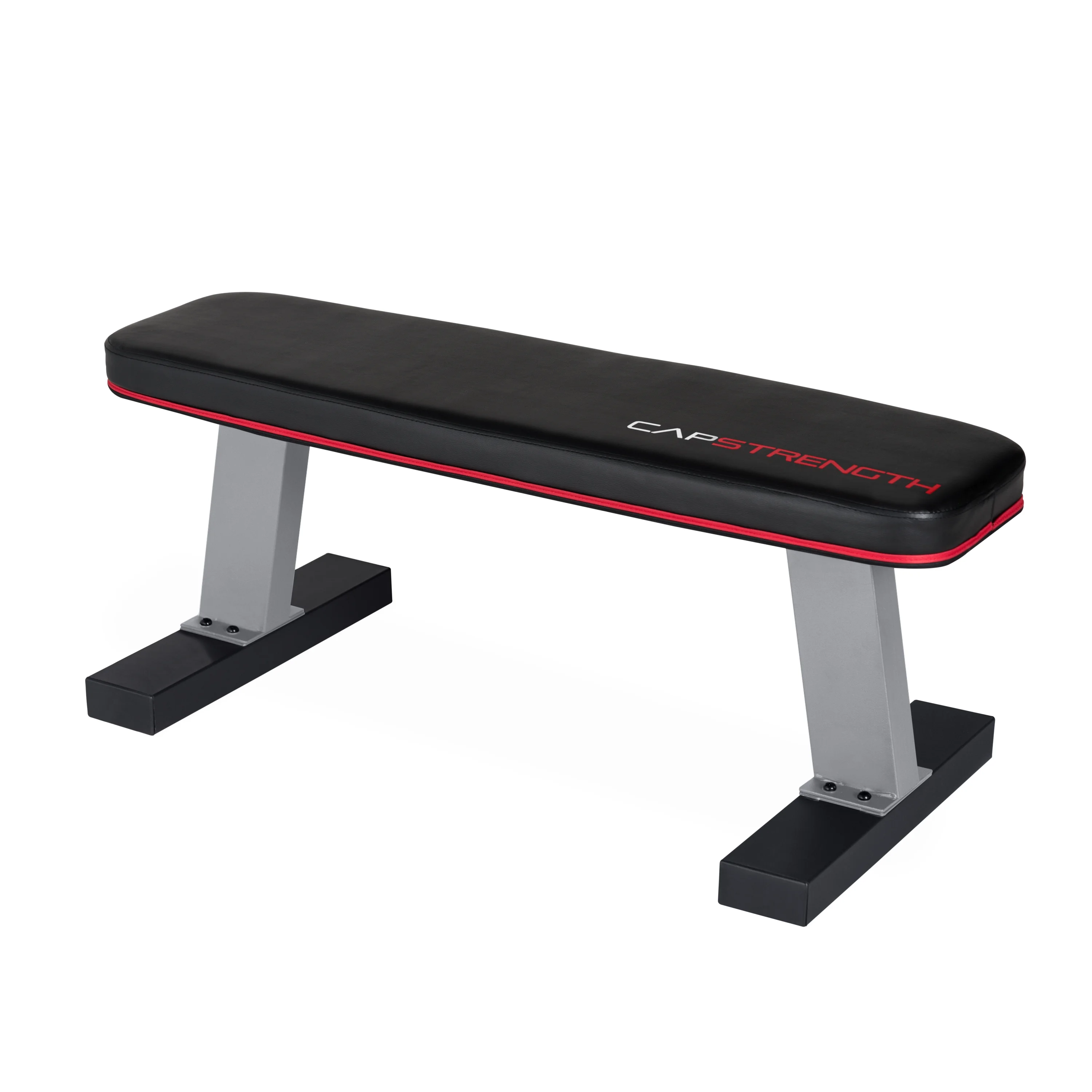 CAP Strength Heavy Duty Flat Bench, Gray Finish (600lb Weight Capacity)