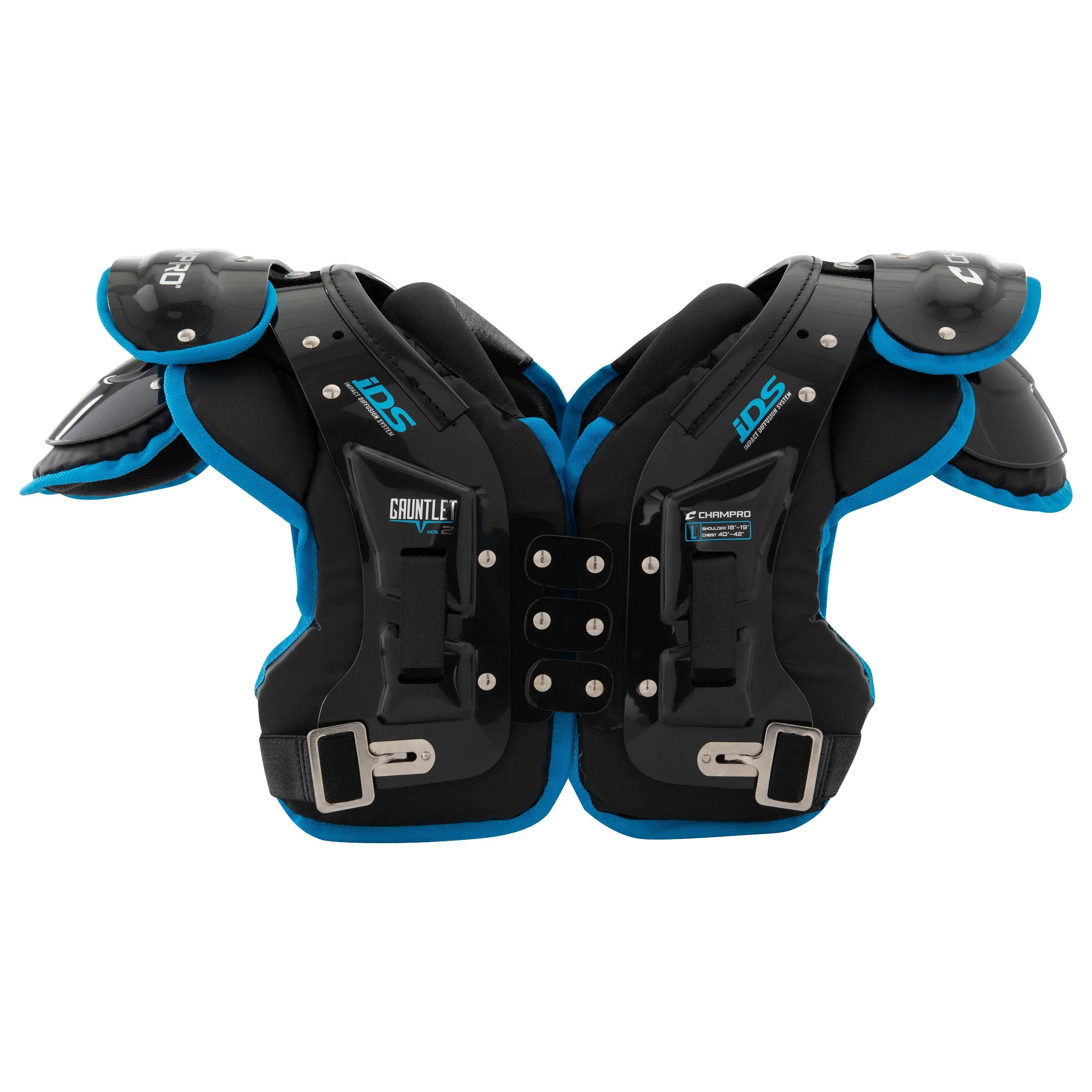 CHAMPRO Gauntlet 2 Football Shoulder Pad, 2X-Large