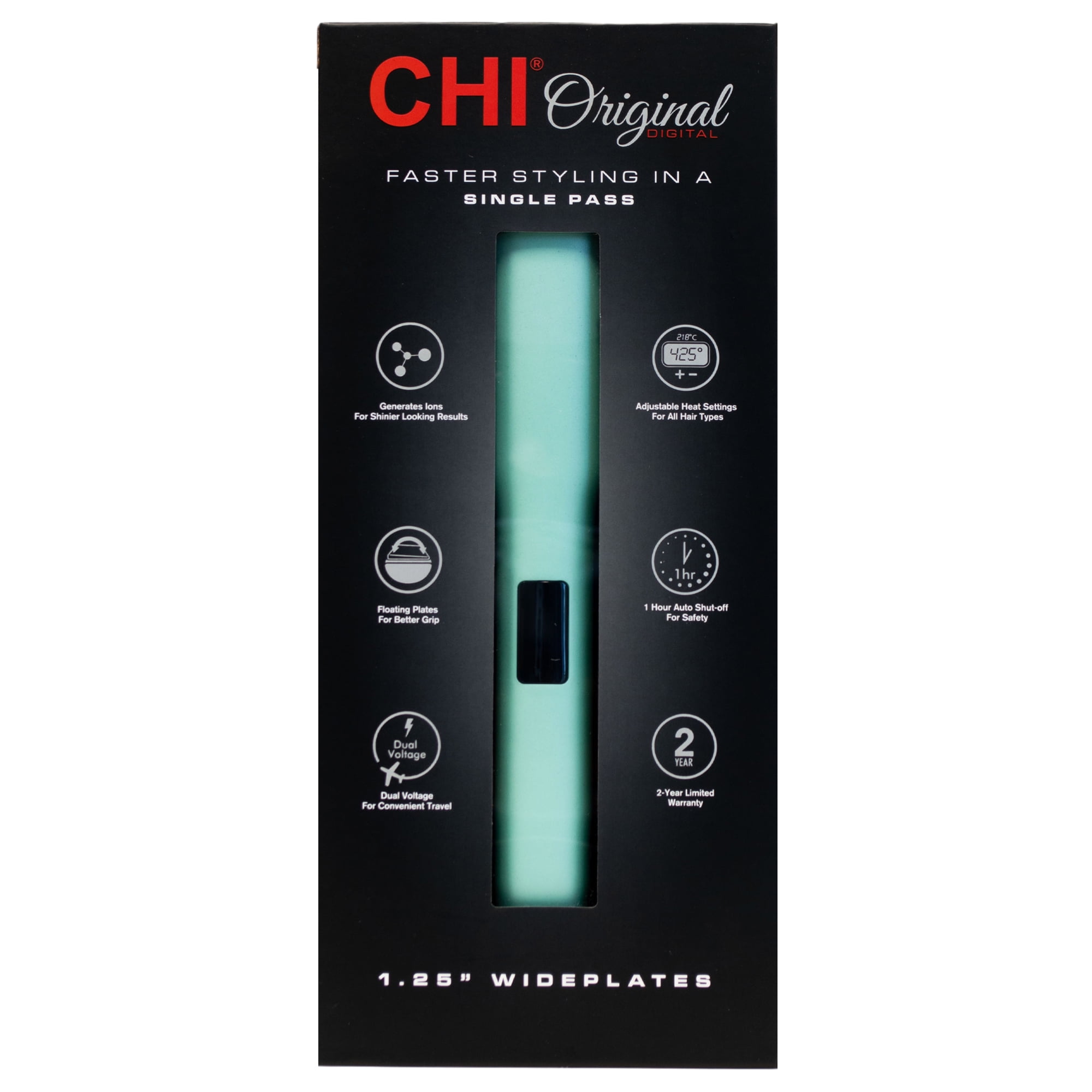 CHI Digital Flat Iron 1.25" Mint