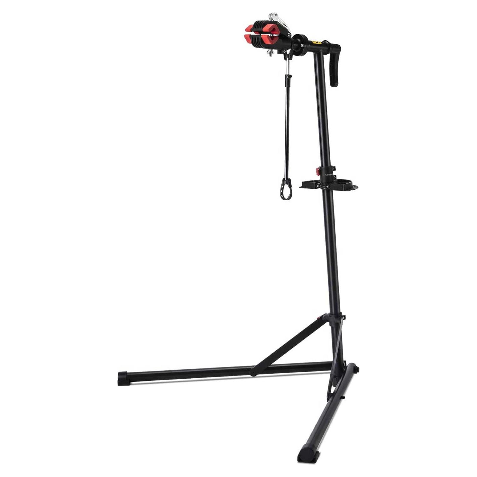 CXWXC Foldable Adjustable Bike Repair Stand, Black