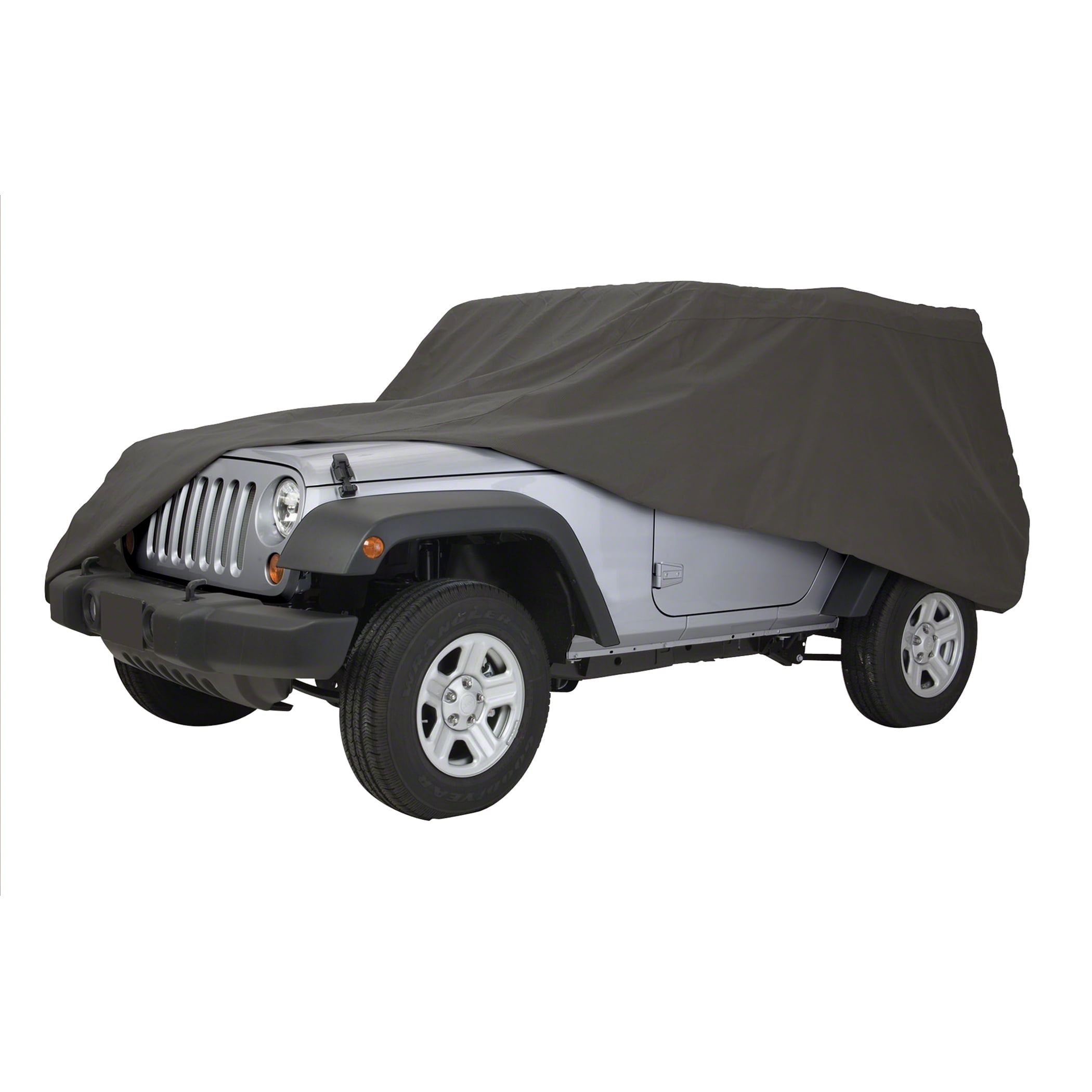 Classic Accessories Over Drive Polypro 3 Heavy-Duty Jeep Wrangler Cover, Charcoal
