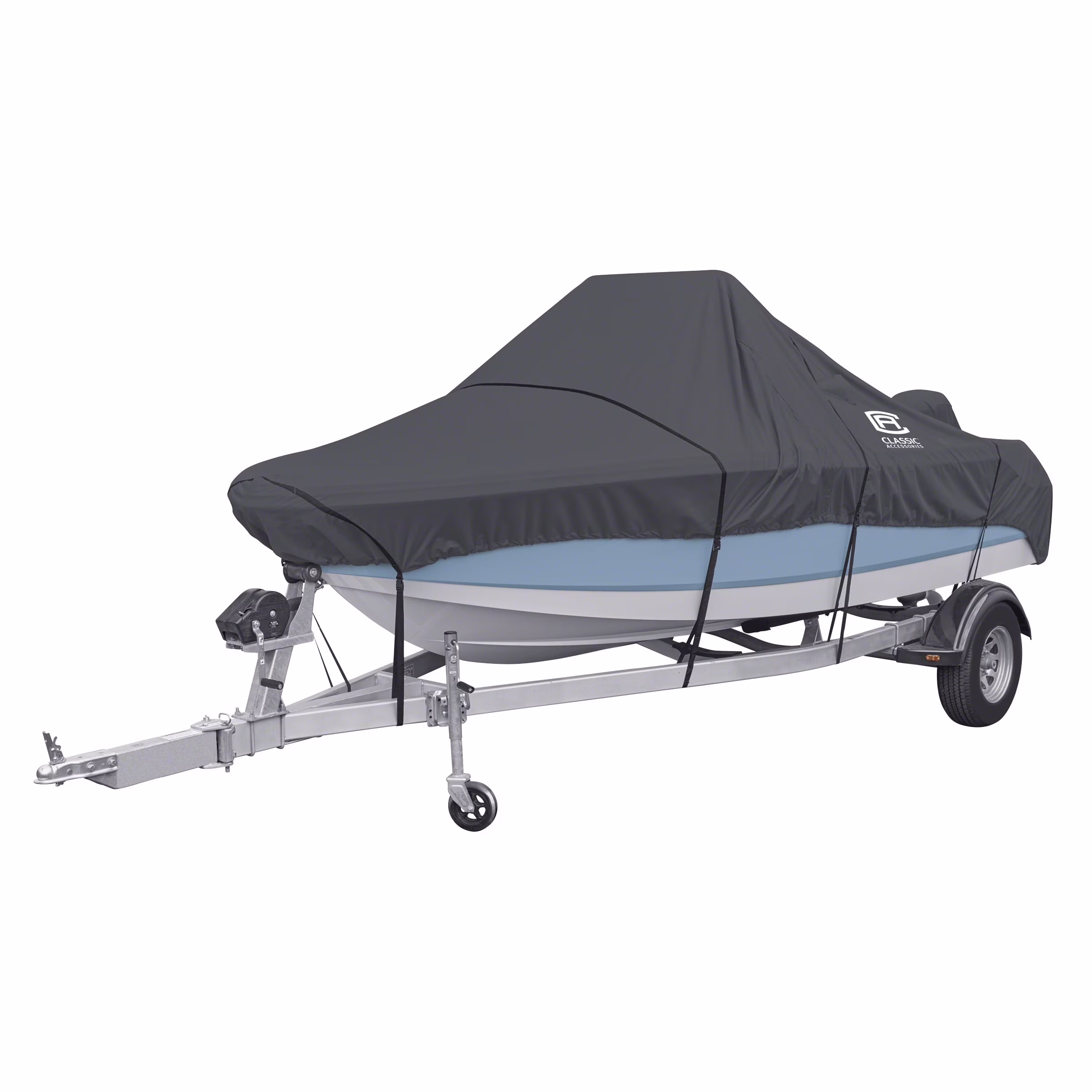 Classic Accessories StormPro Heavy-Duty Center Console Boat Cover, Fits boats 22 - 24 ft long x 116 in wide
