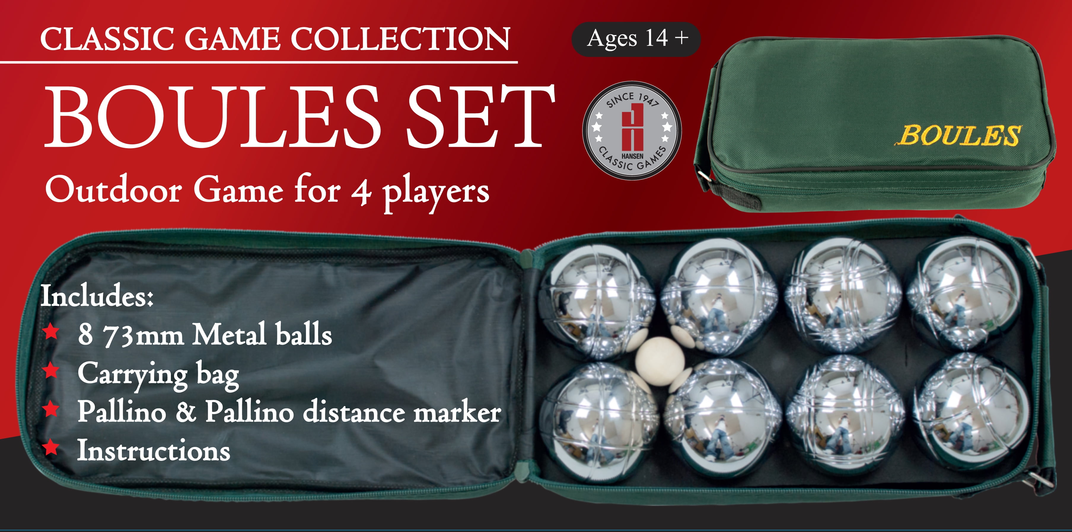 Boules/Bocce Ball Set