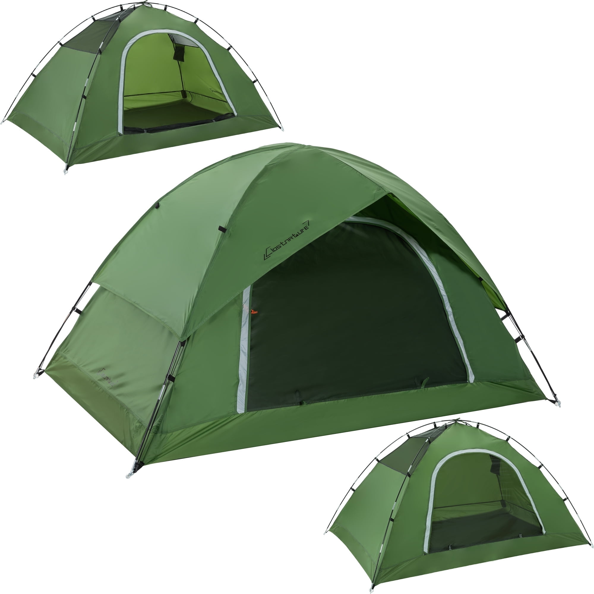 Clostnature 2-Person Dome Camping Tent with Rainfly