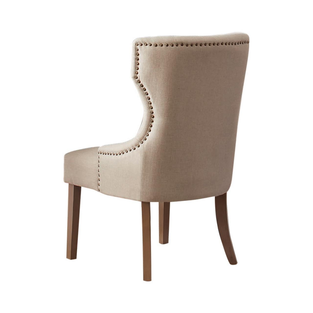Baney Tufted Upholstered Dining Chair Beige