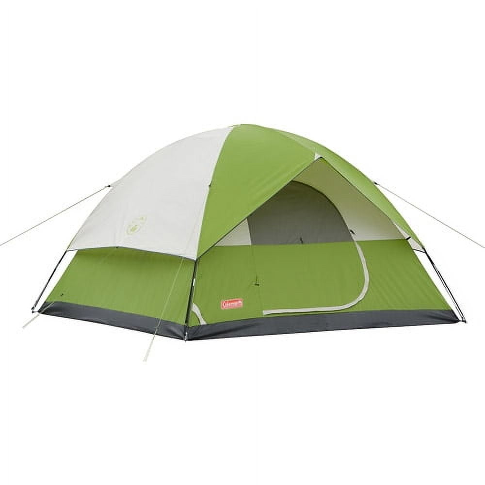 Coleman 6-Person Sundome Dome Camping Tent, Green