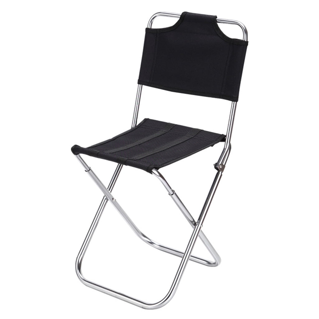 Collapsible Folding Chair Outdoor Lawn Chair Backrest Fishing Chair Portable Compact Outdoor Camping Chair Easy to Carry