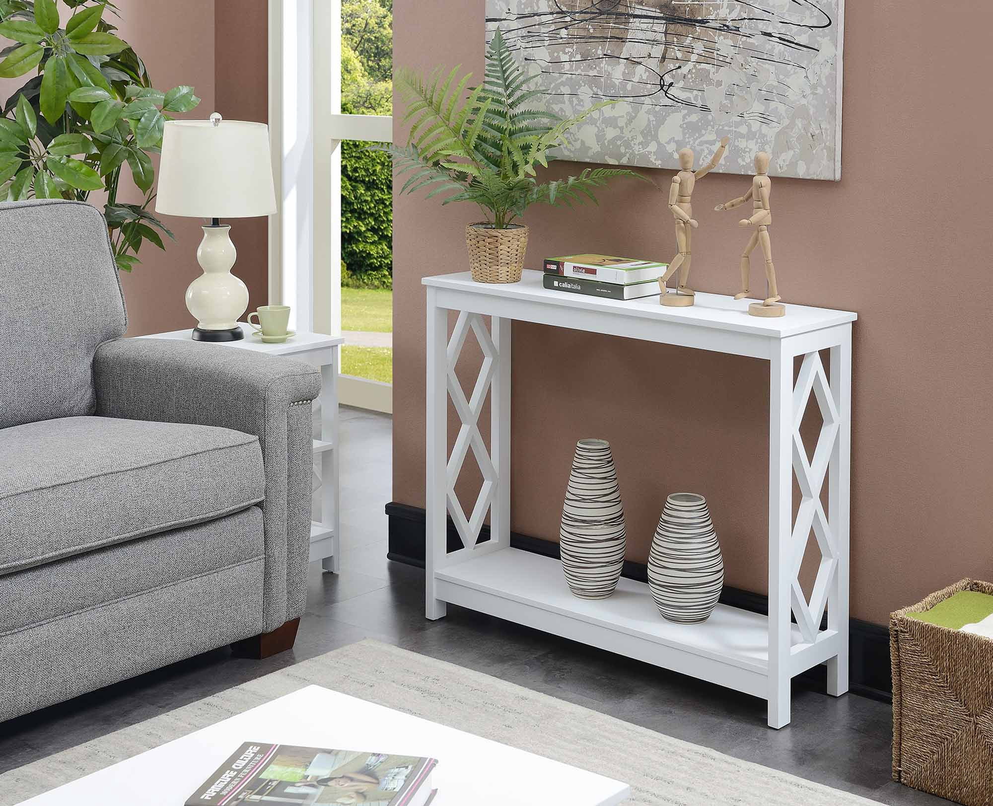 Convenience Concepts Diamond Console Table