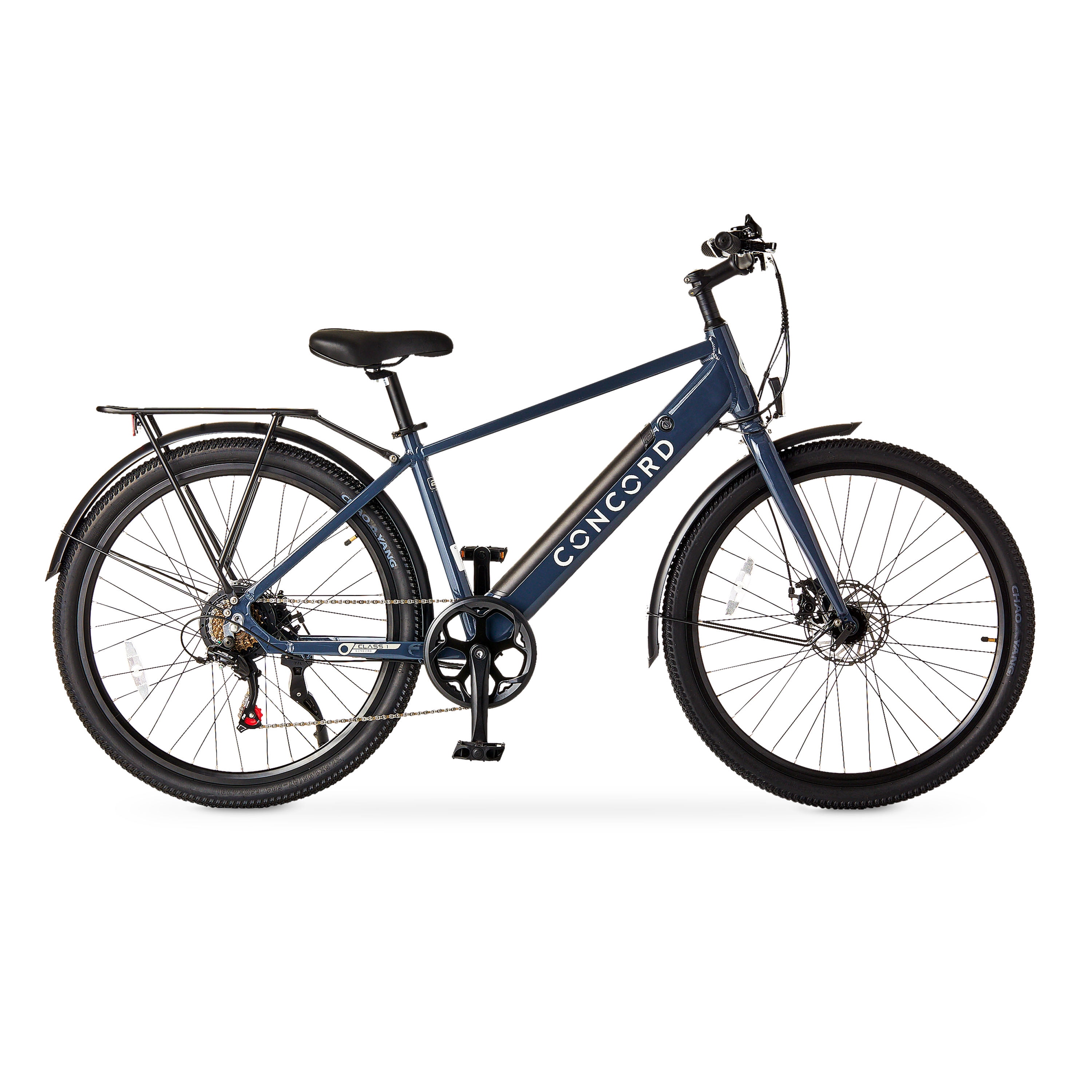 Concord 27.5" Step-Over Electric Commuter Bike, 36V, Gray, Fits Riders 5'1" - 6'1", Adult, Unisex
